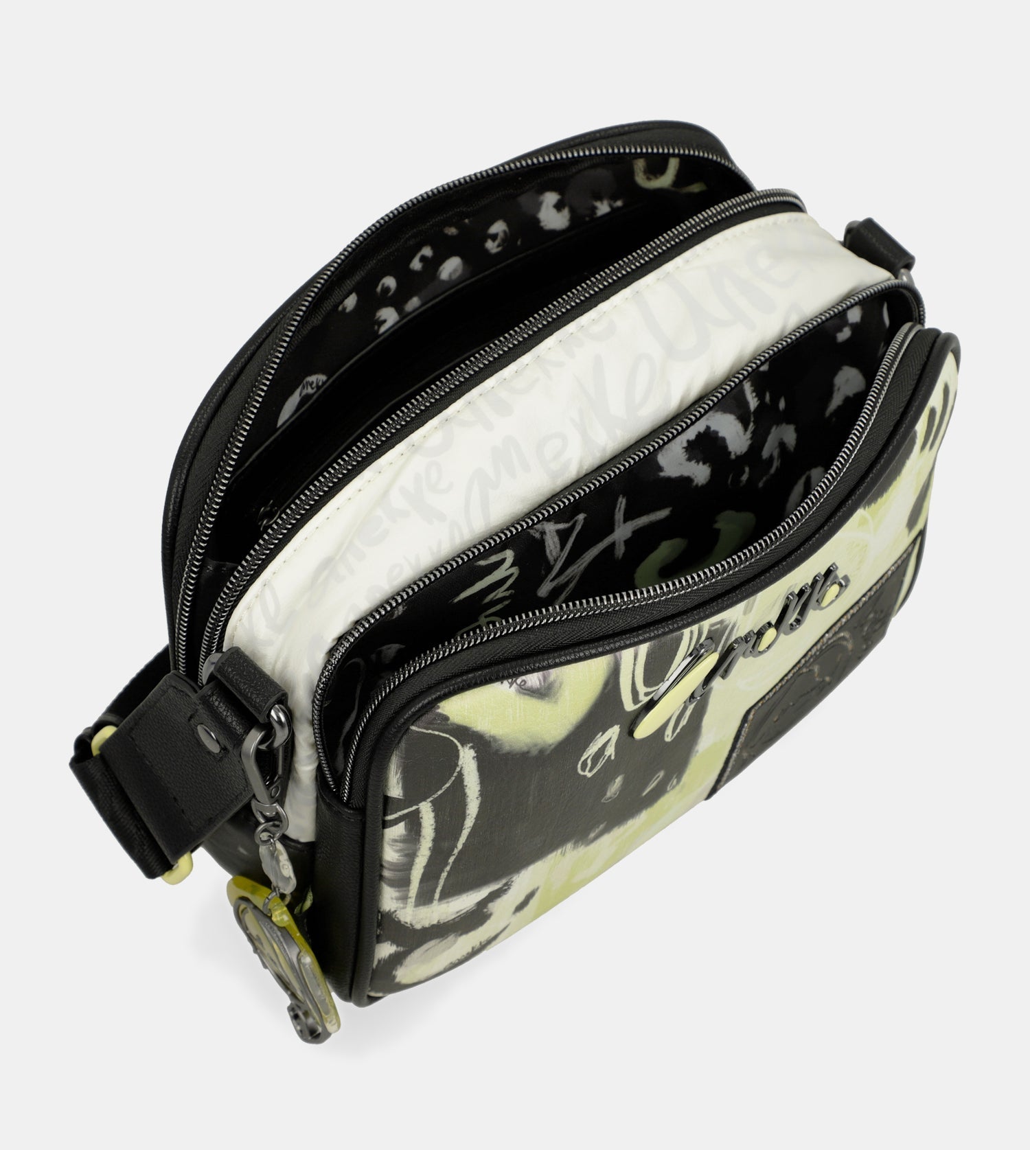 Crossbody bag with 2 compartments Nature Towanda