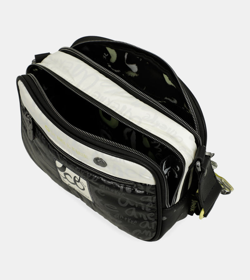 Crossbody bag with 2 compartments Memories