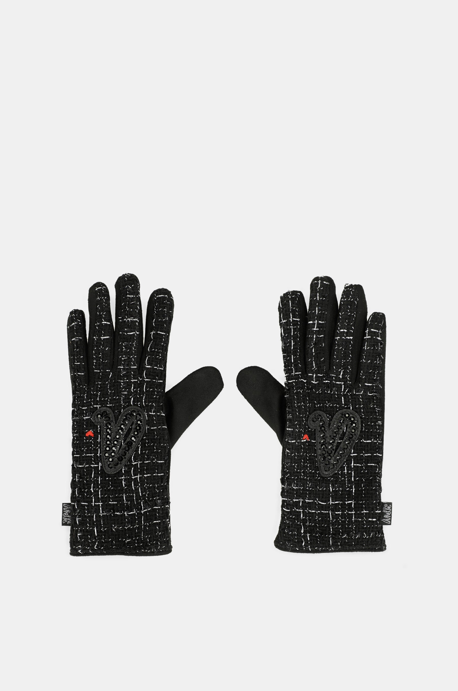 Tweed gloves