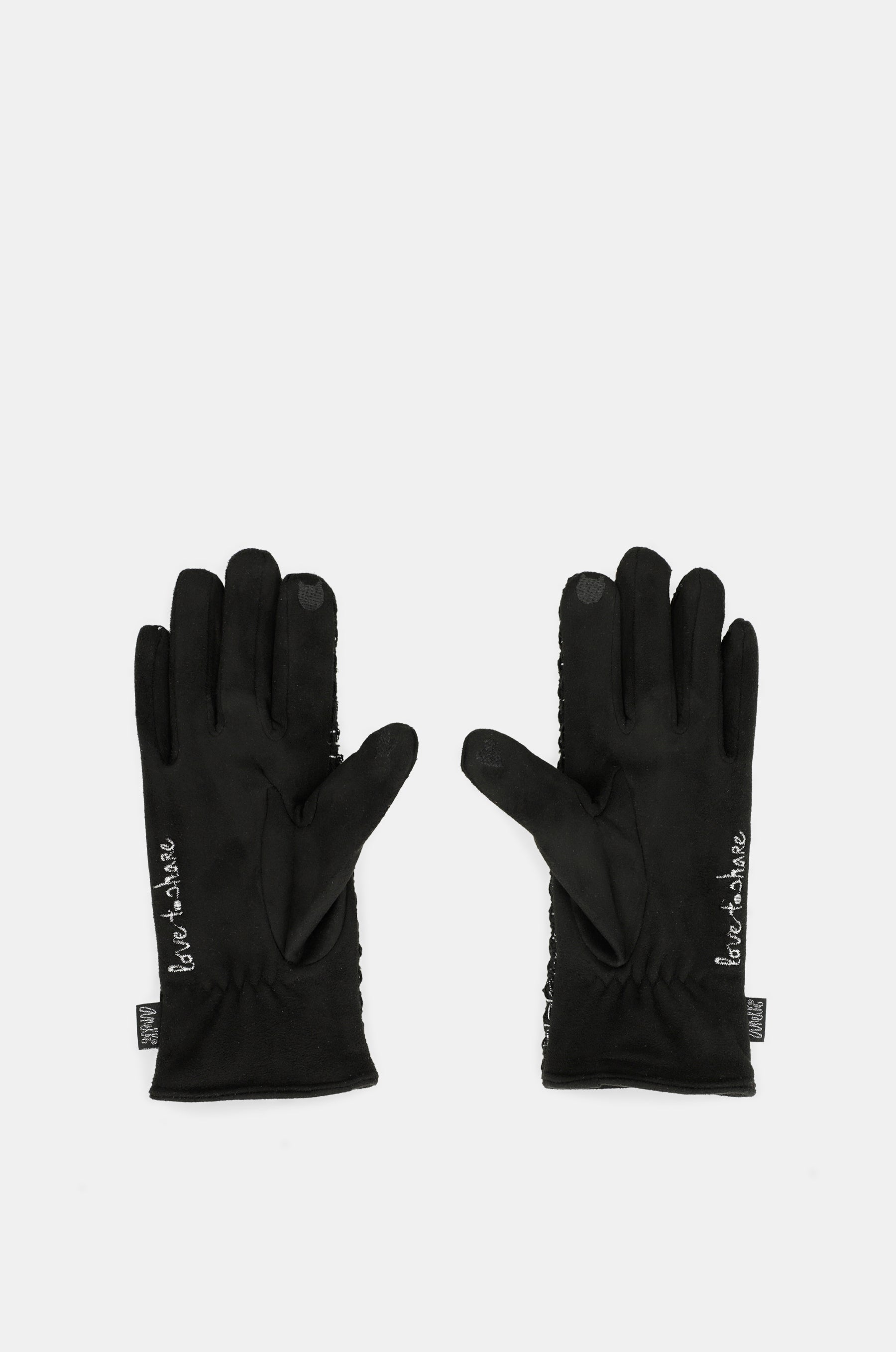 Tweed gloves