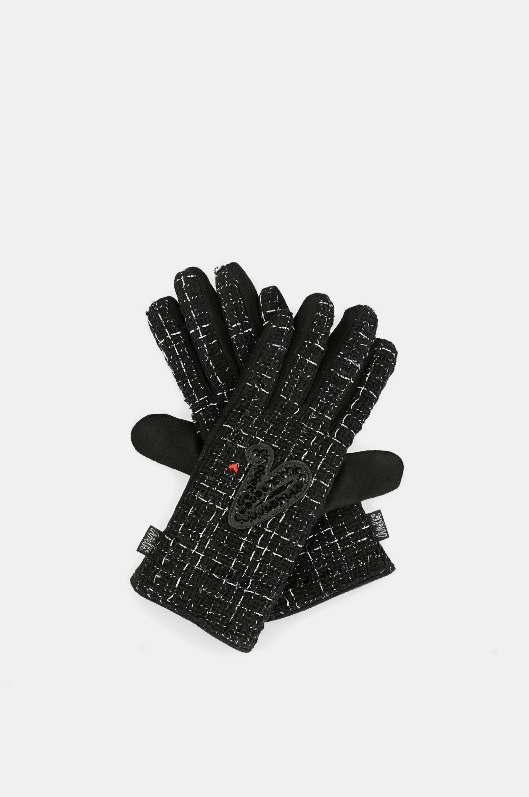 Tweed gloves
