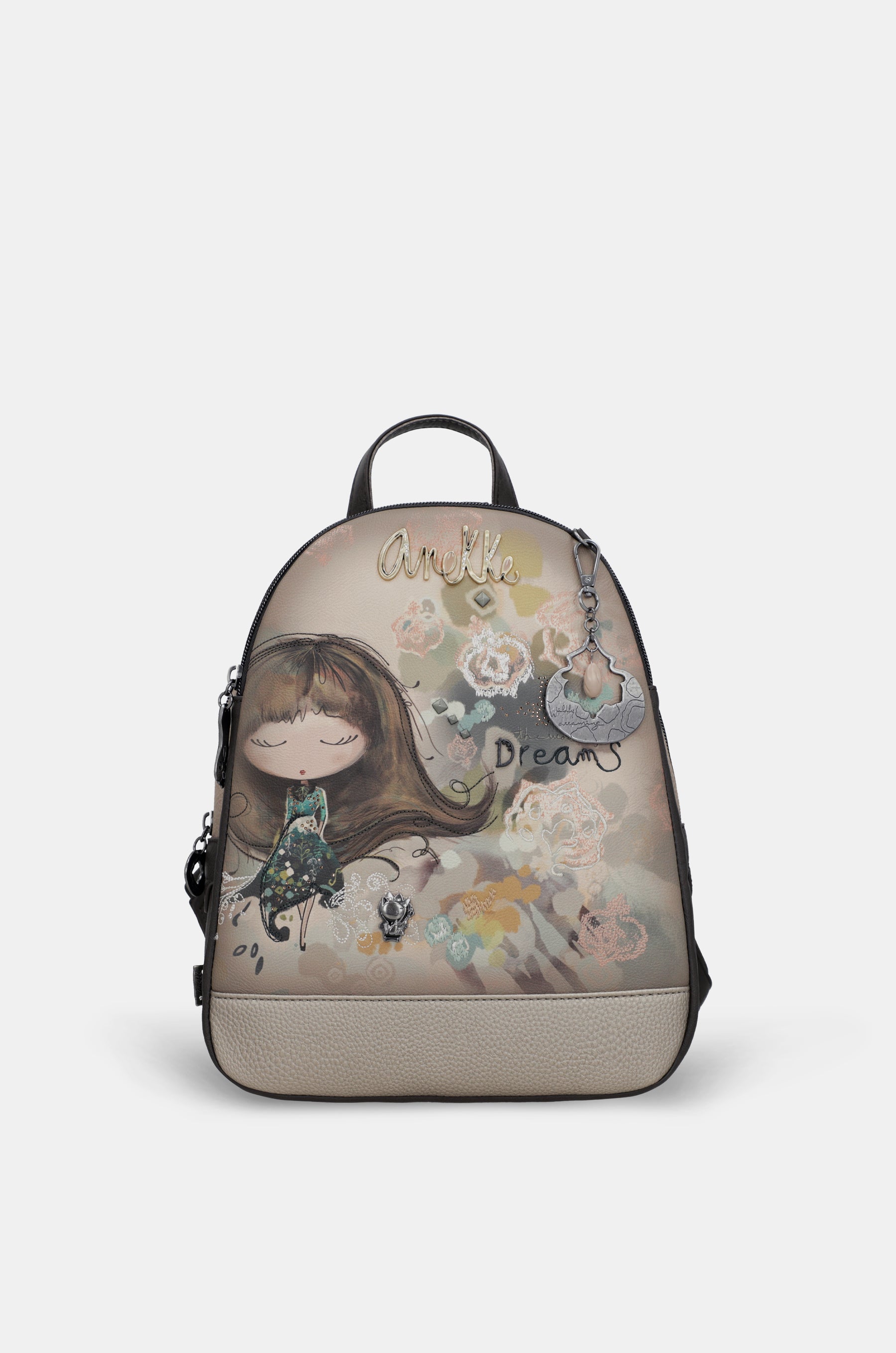 Real 3-compartment backpack