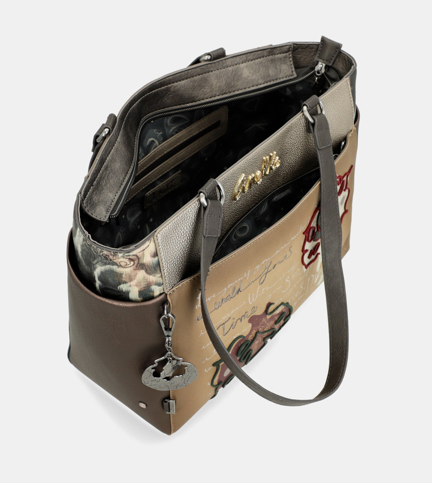 Manifesto large shoulder bag