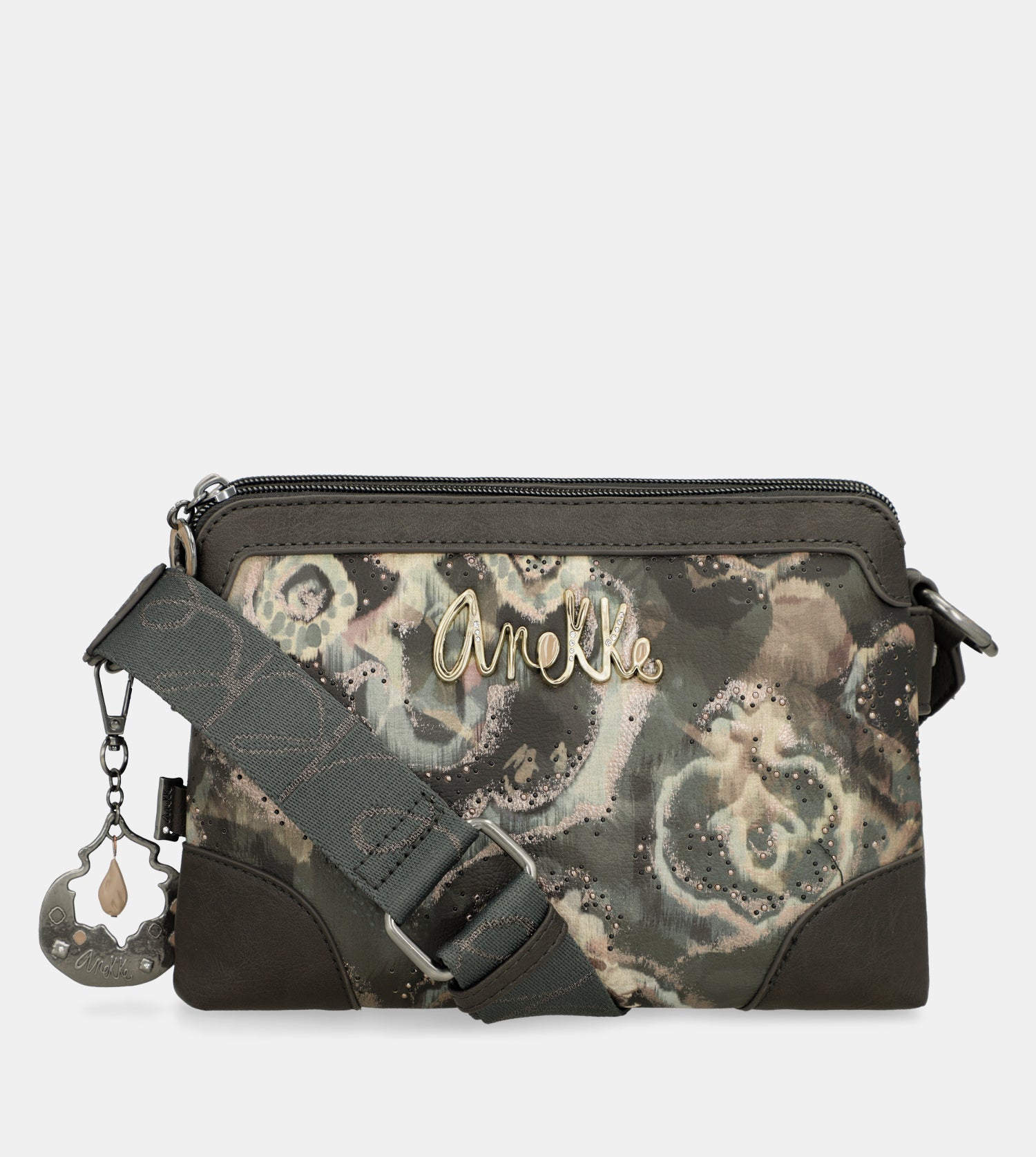 Manifesto double-compartment crossbody bag