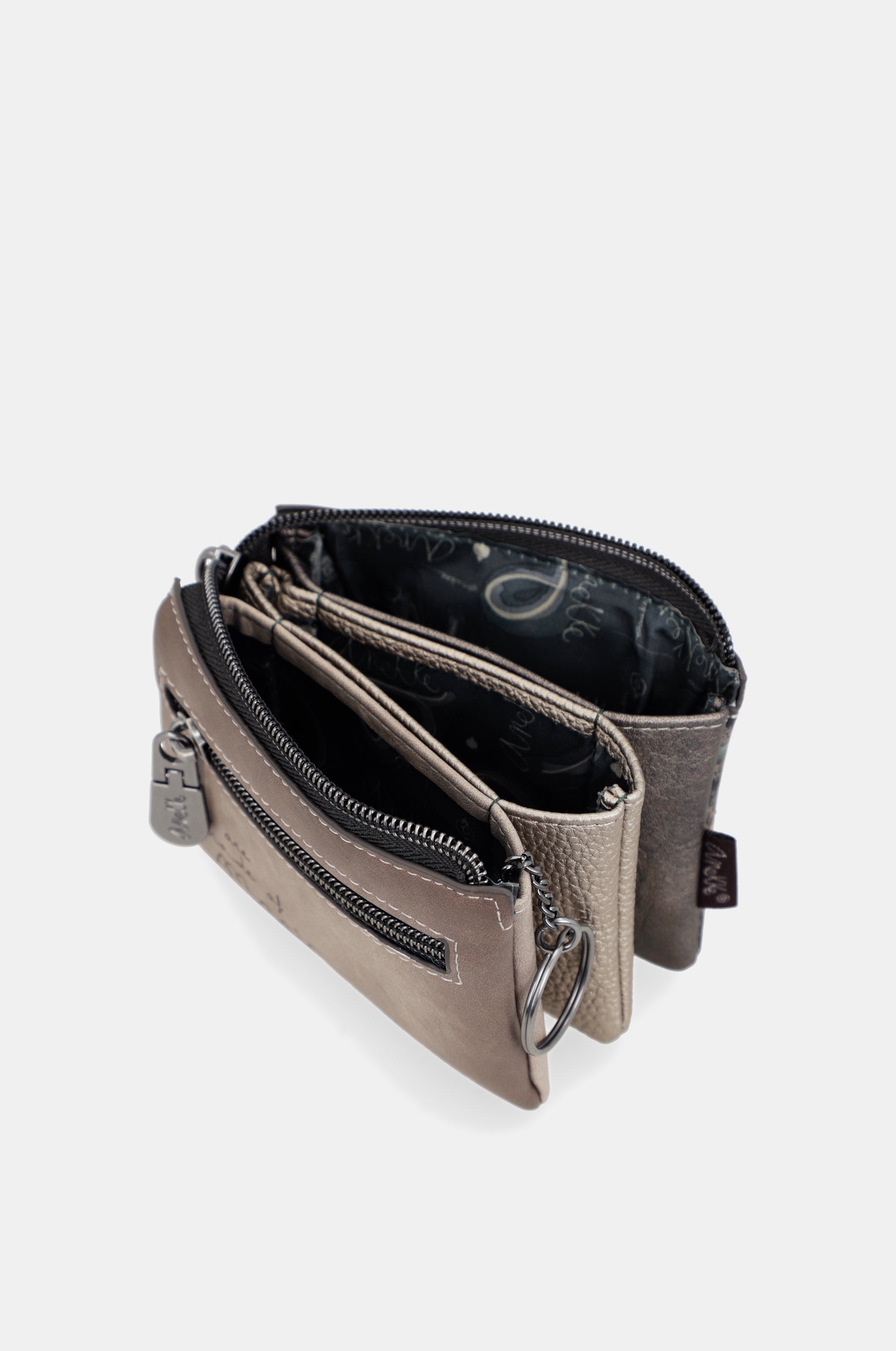 Manifesto 3-compartment coin purse