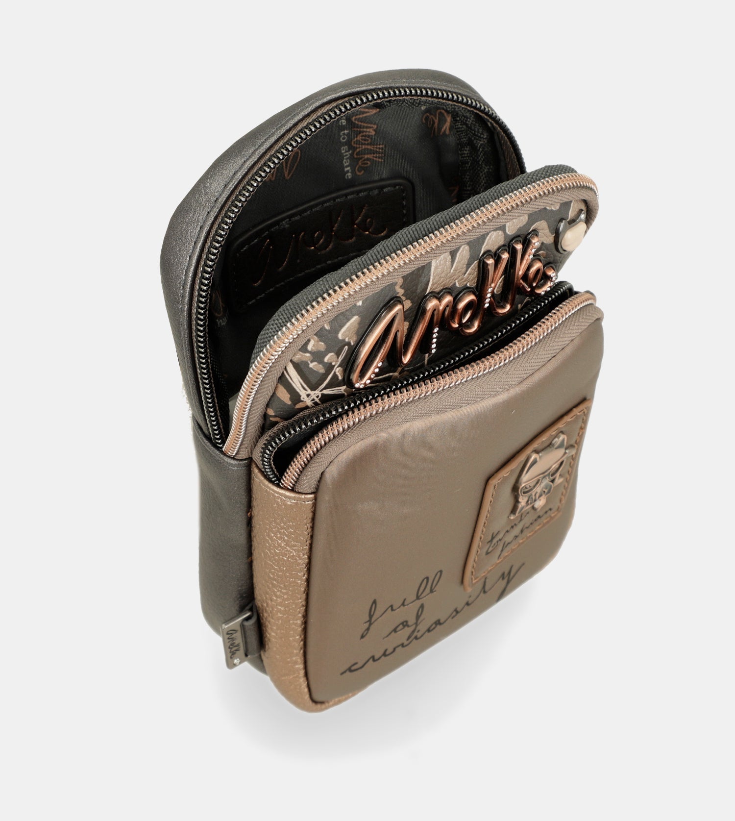 Intentions mini crossbody bag with pocket