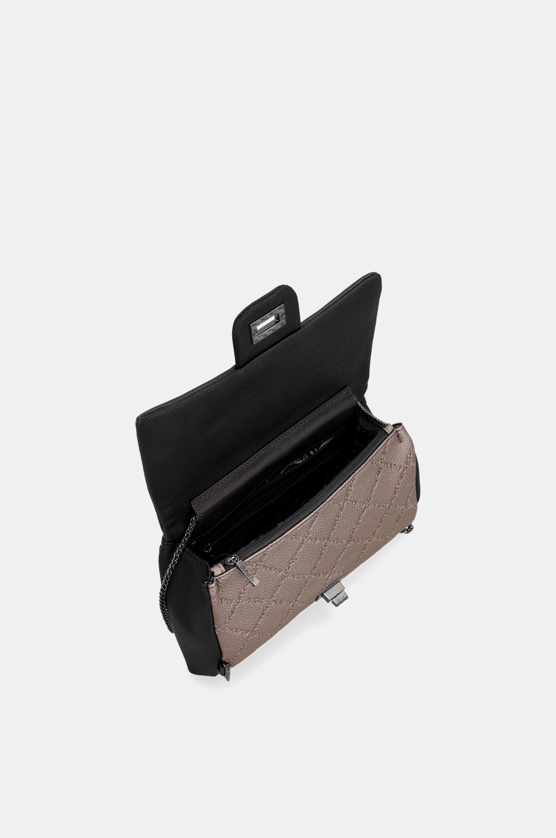 Mademoiselle crossbody bag with flap
