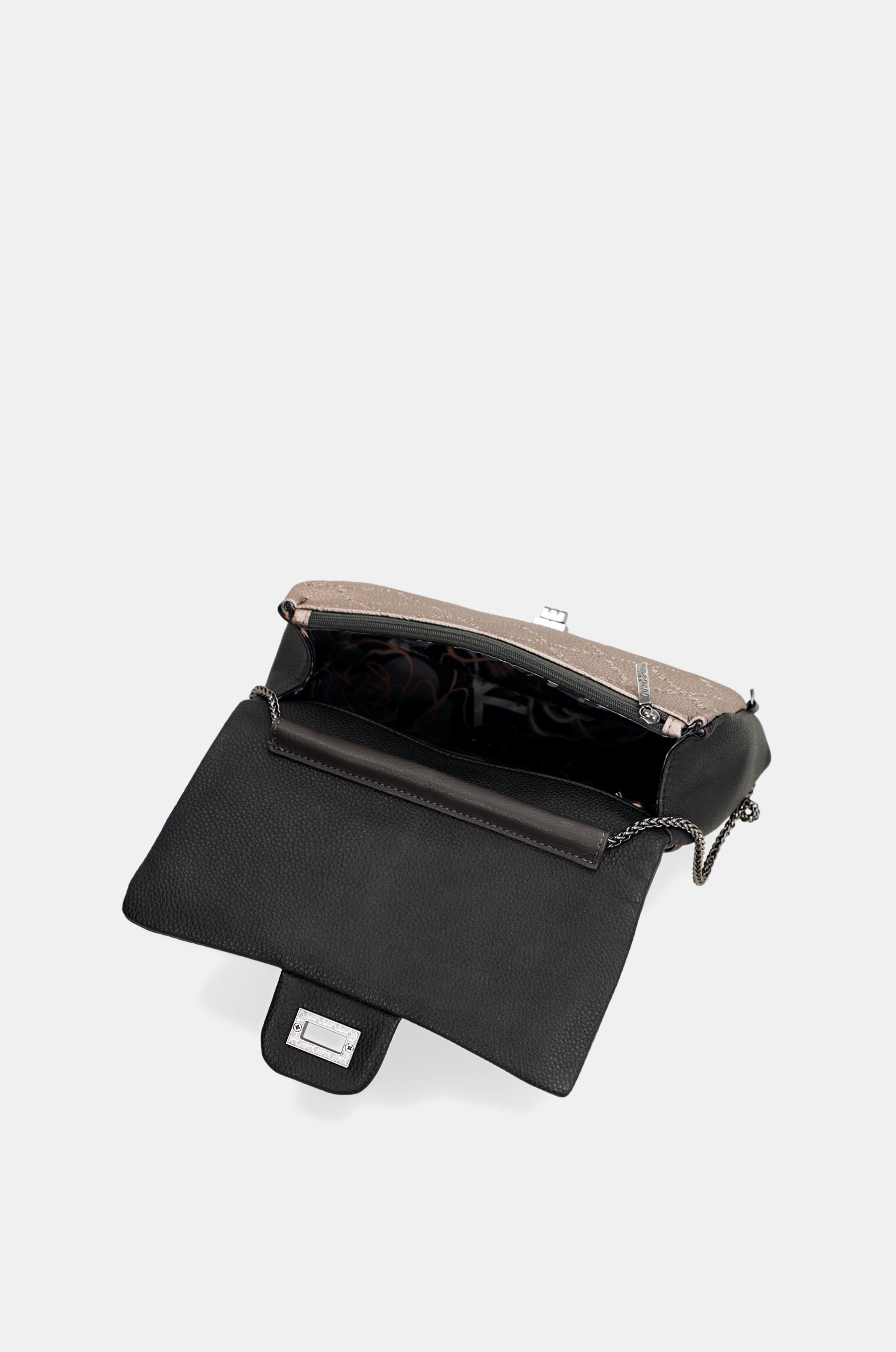 Mademoiselle crossbody bag with flap