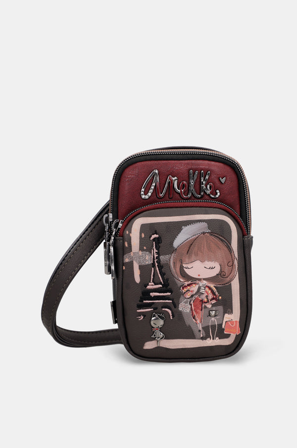 Mademoiselle mini crossbody bag with pocket