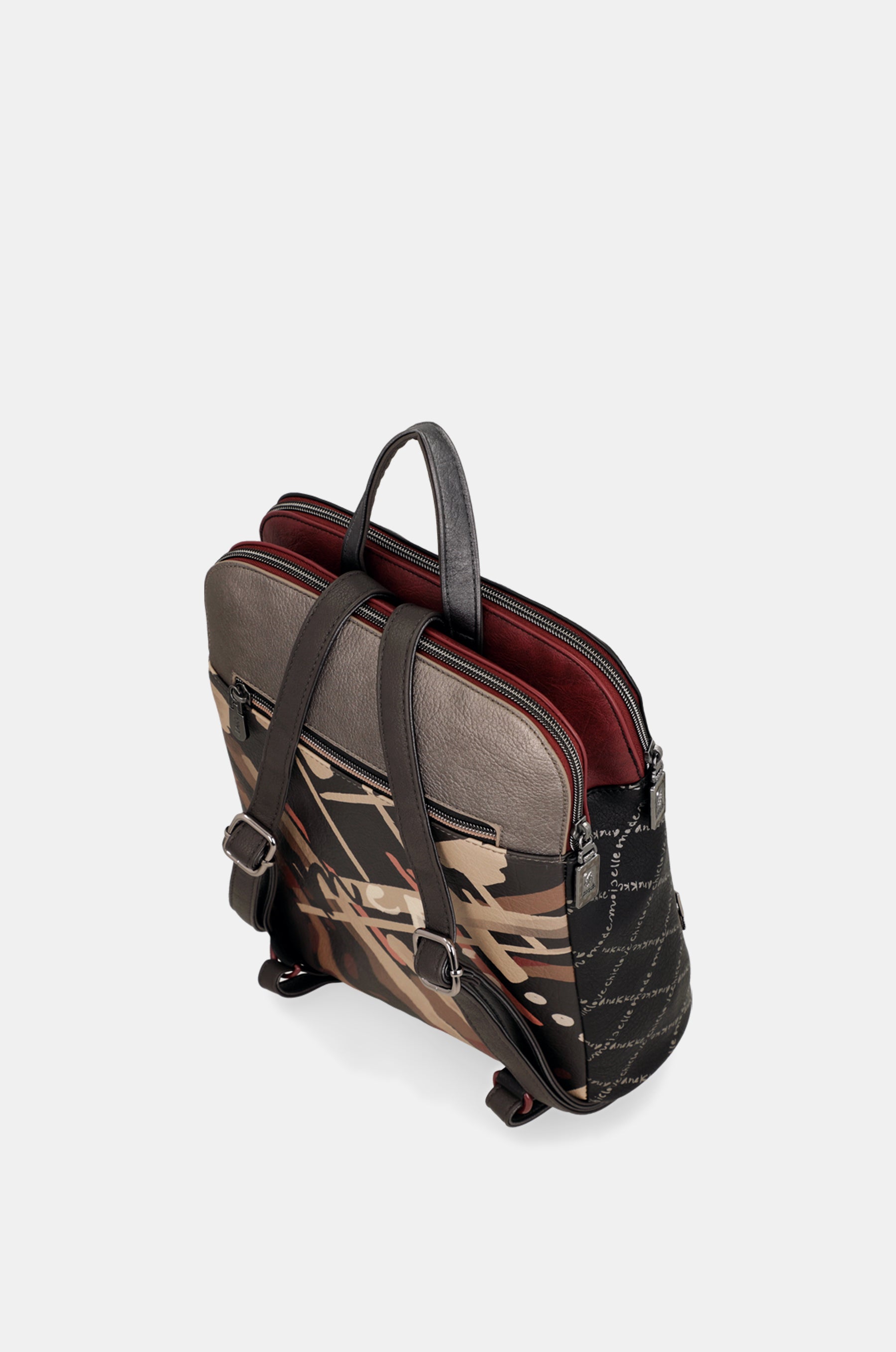 Mademoiselle triple-compartment backpack