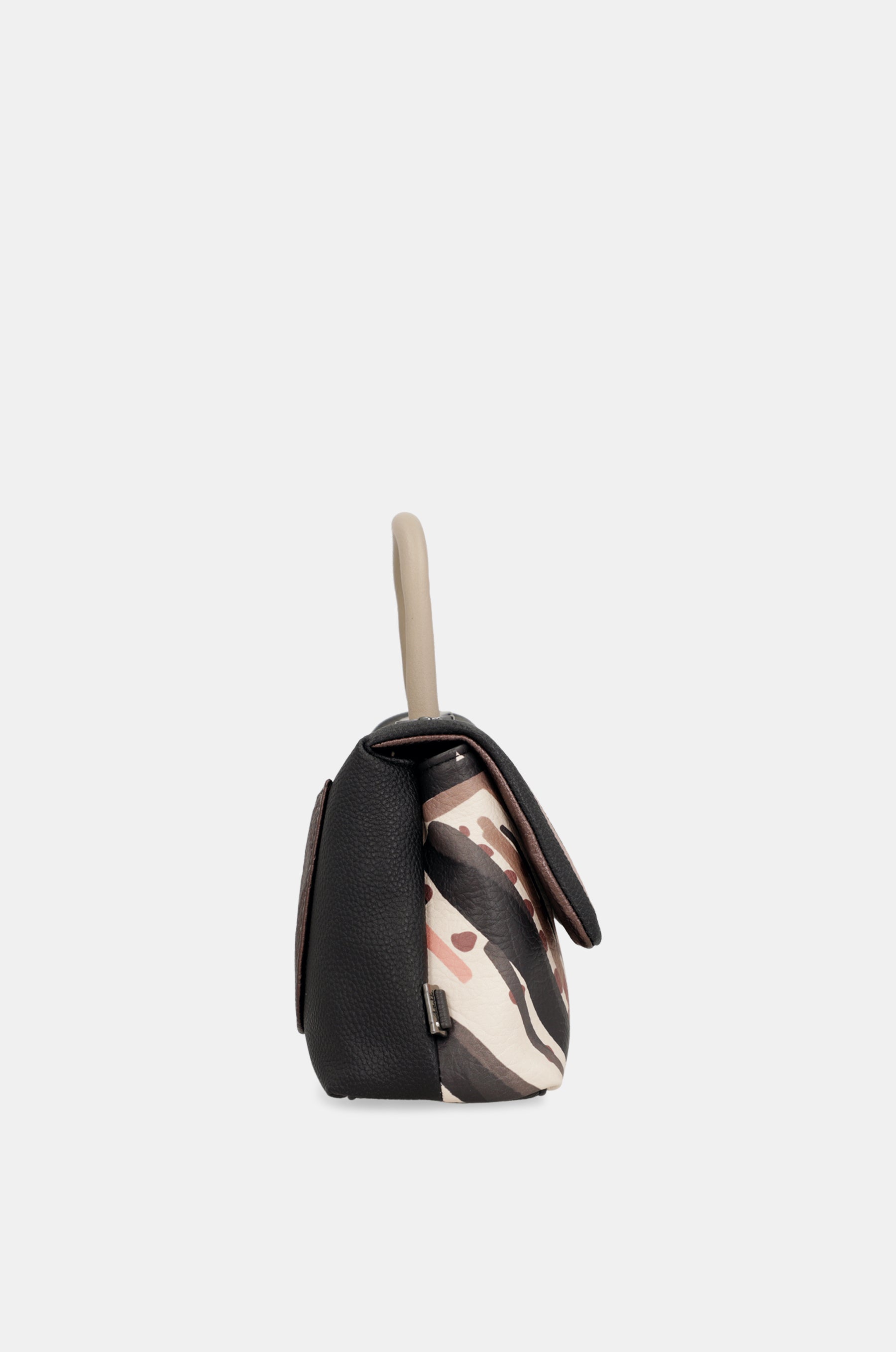Parisian short-handle small bag with shoulder strap