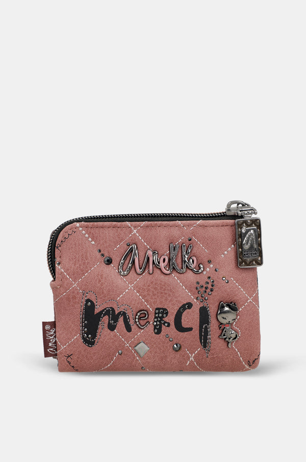 Parisian flexible small RFID wallet