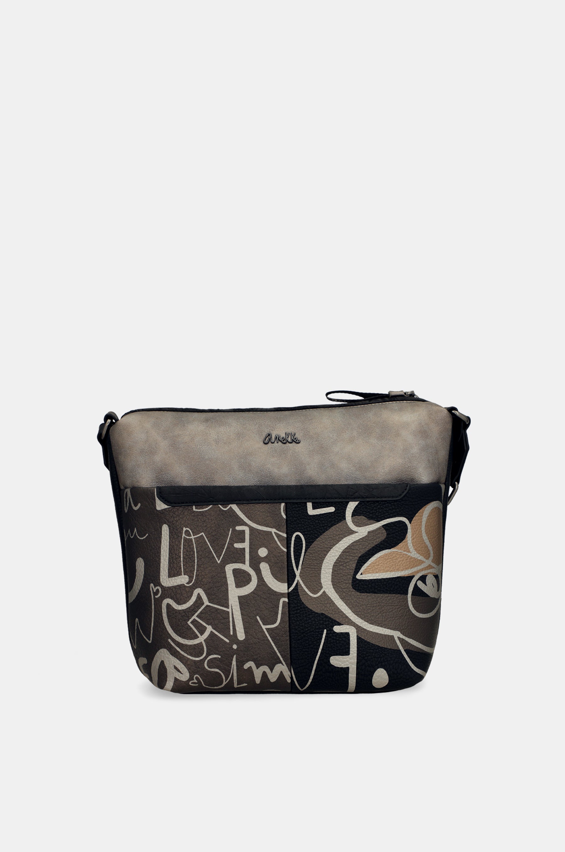 Nature Koko large crossbody bag with front pocket
