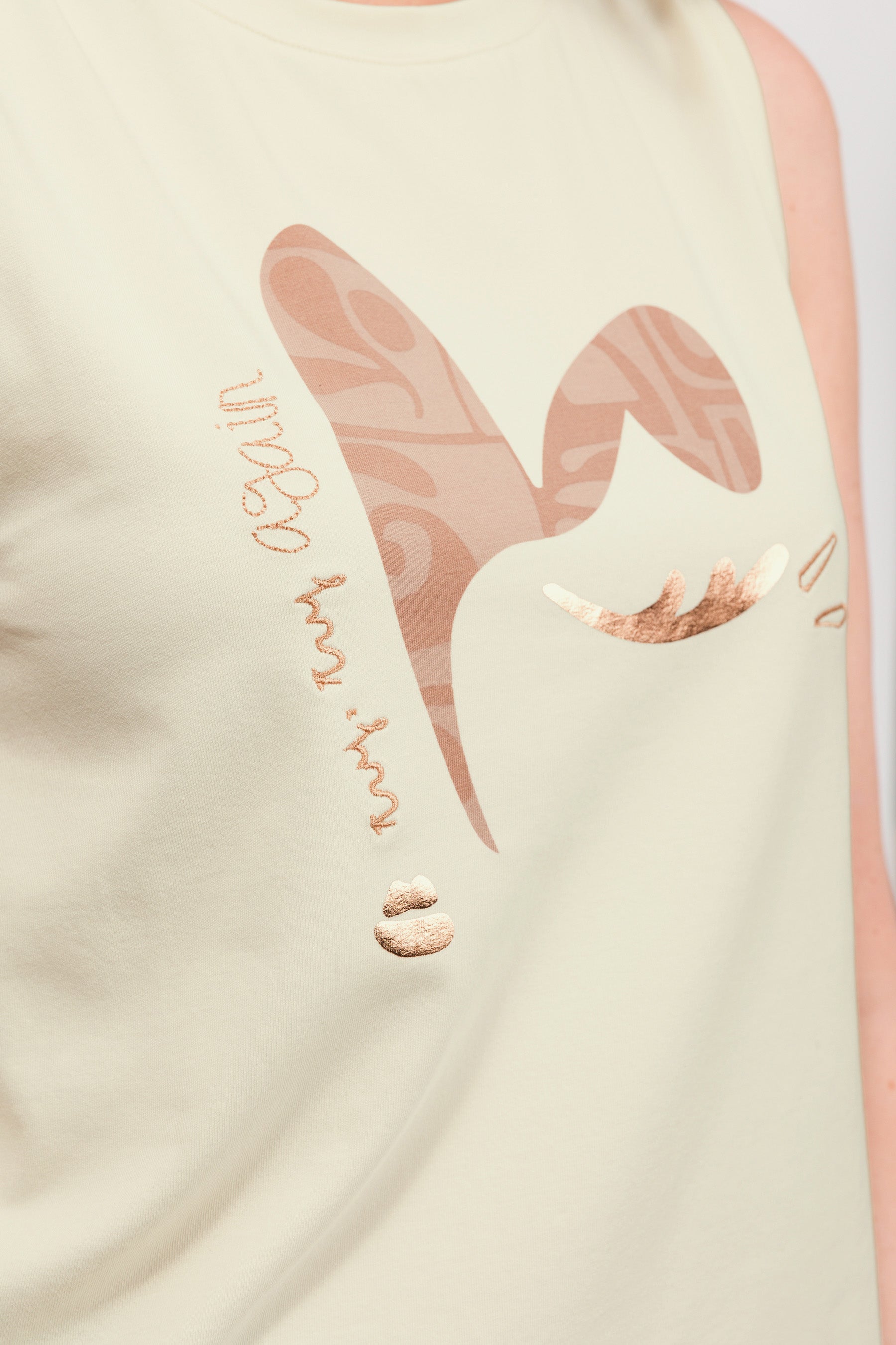 Sleeveless top Bloom