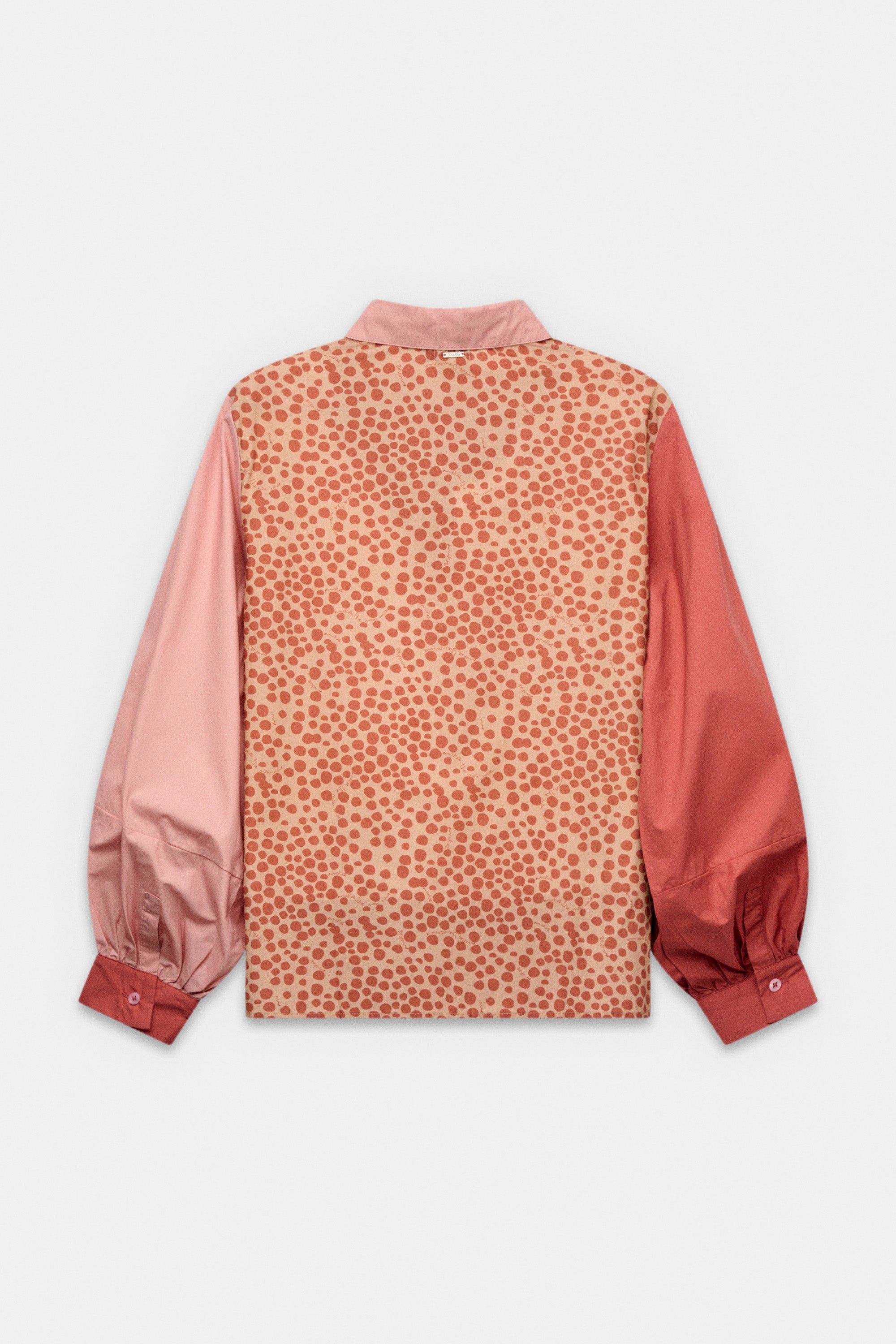 Printed long-sleeve shirt