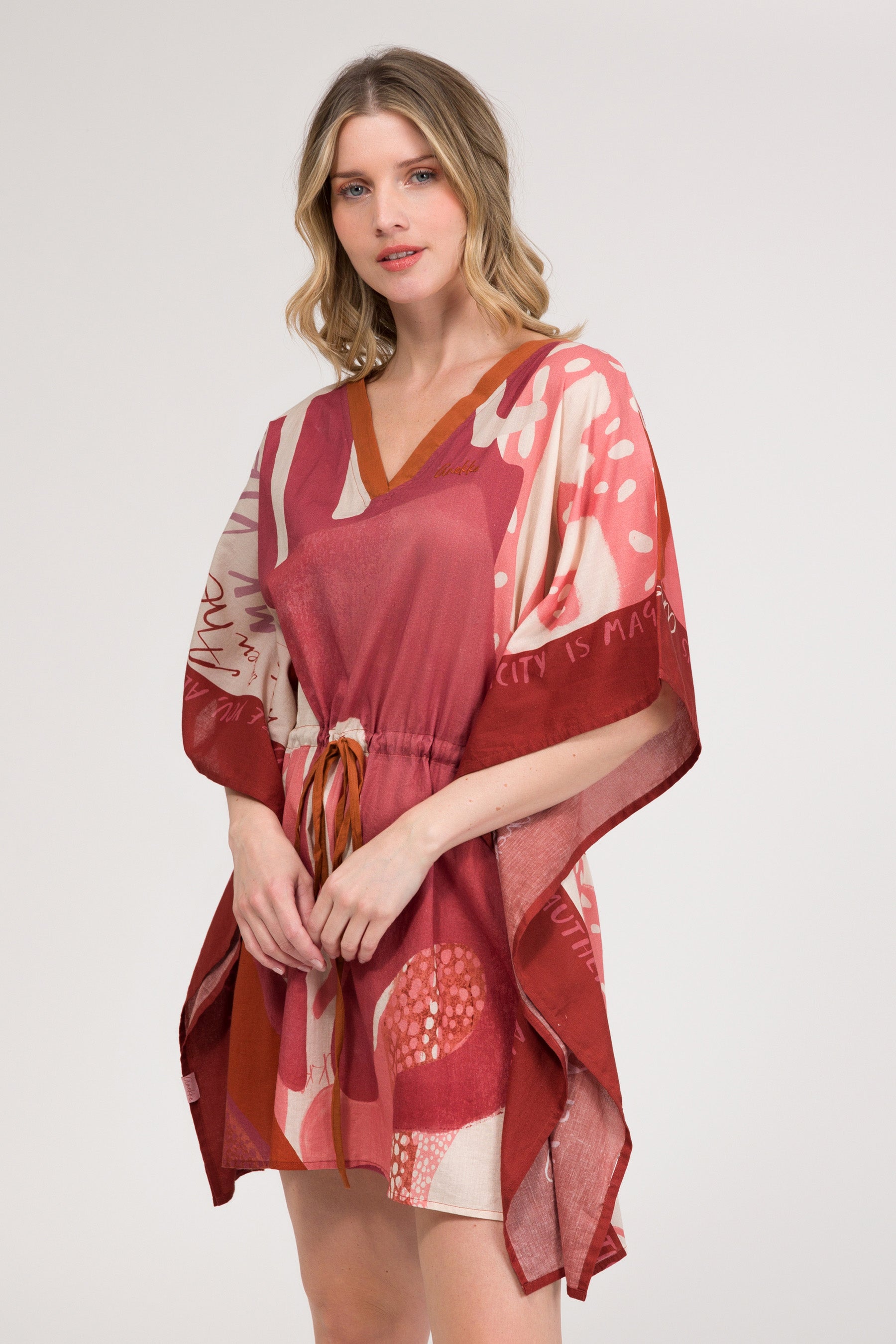 Printed kaftan