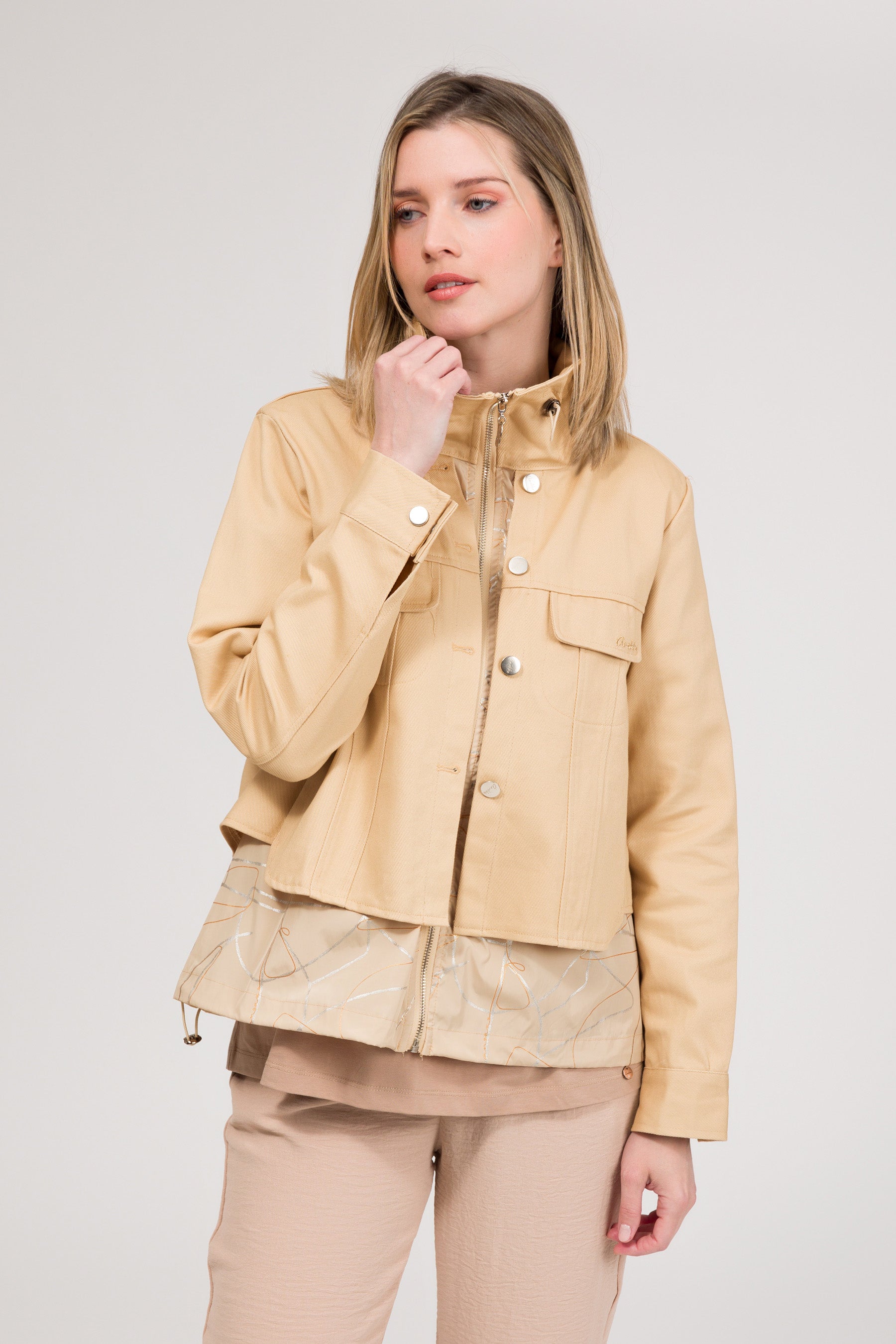 Beige jacket