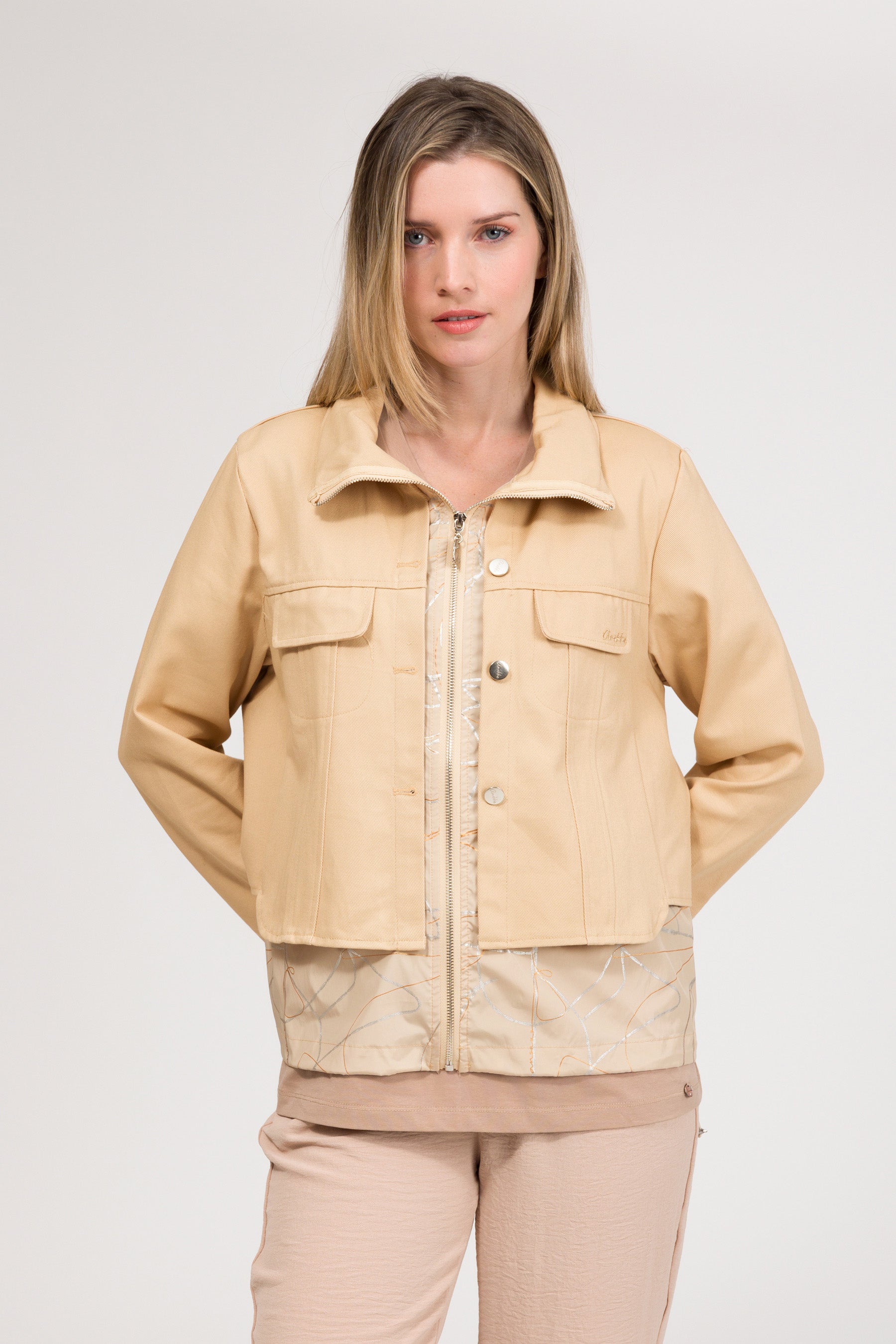 Beige jacket