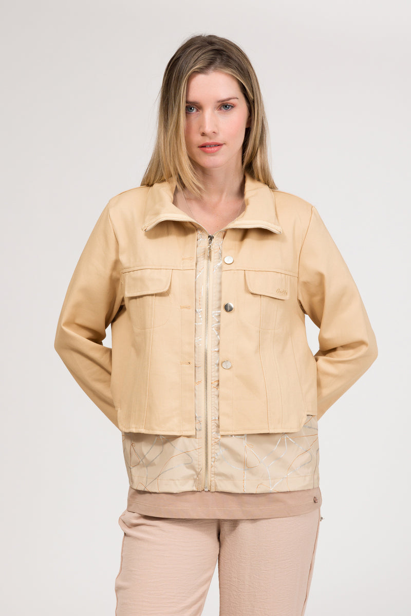 Beige jacket