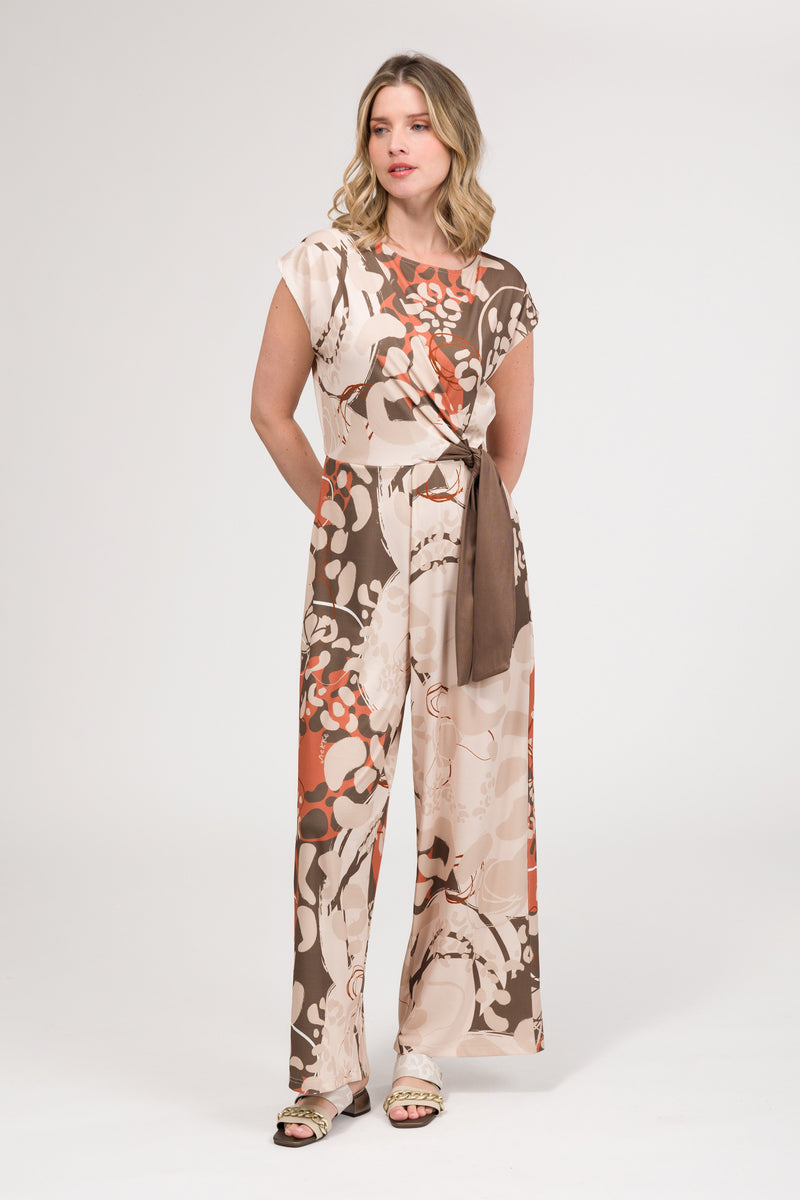 Printed jumpsuit Gaia