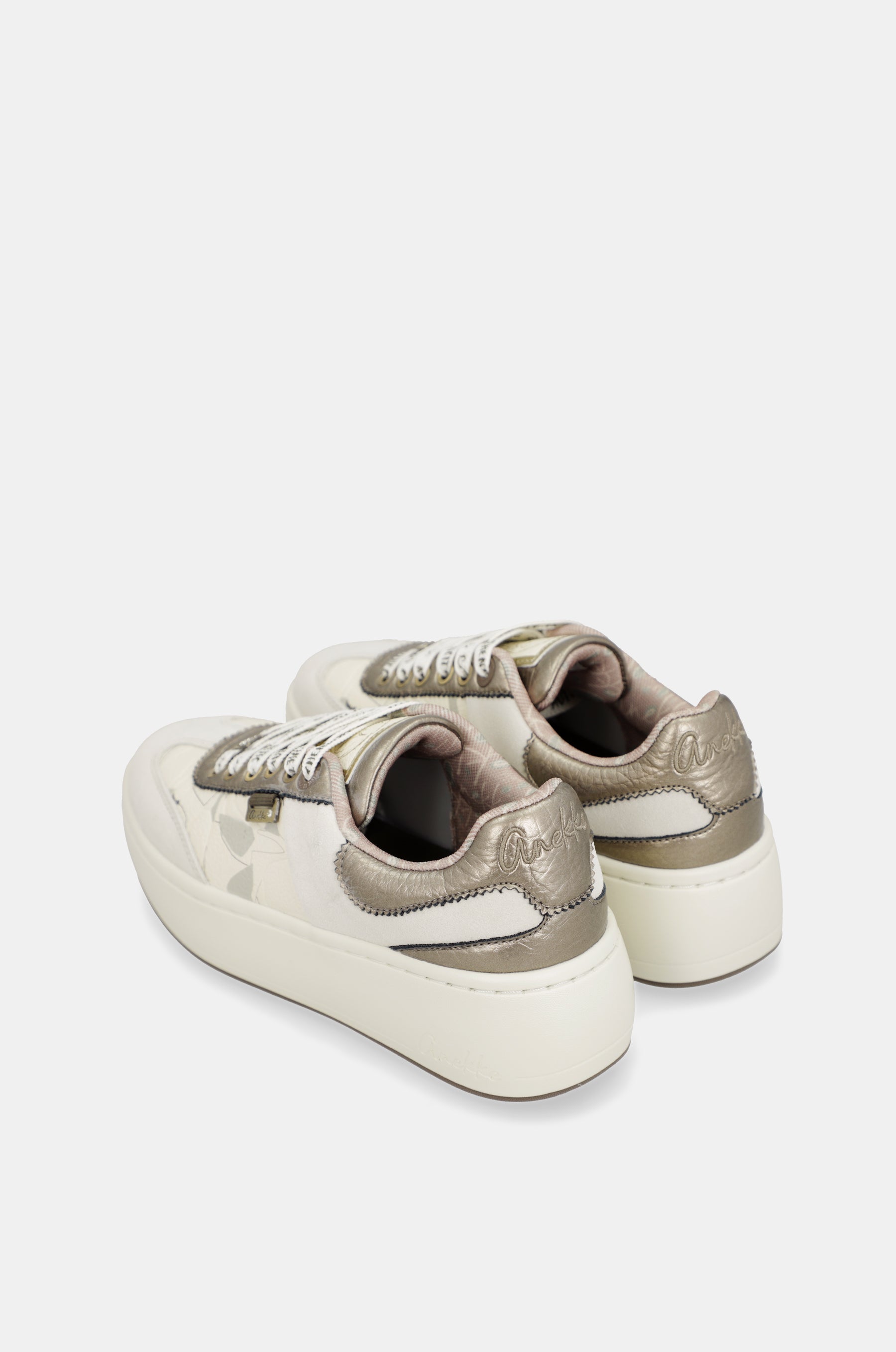 Beige sneakers