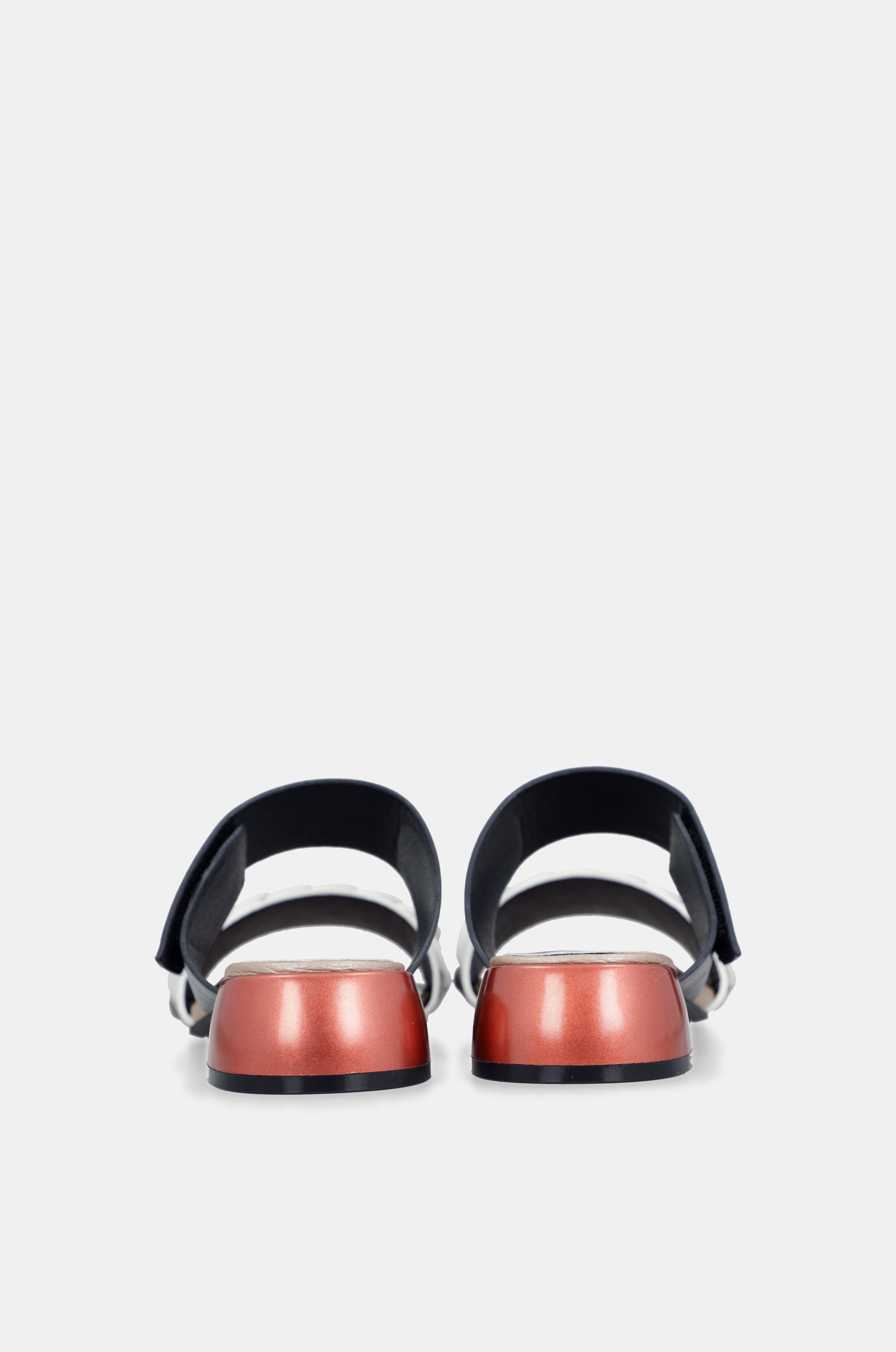 Eikon heeled sandals with chain links