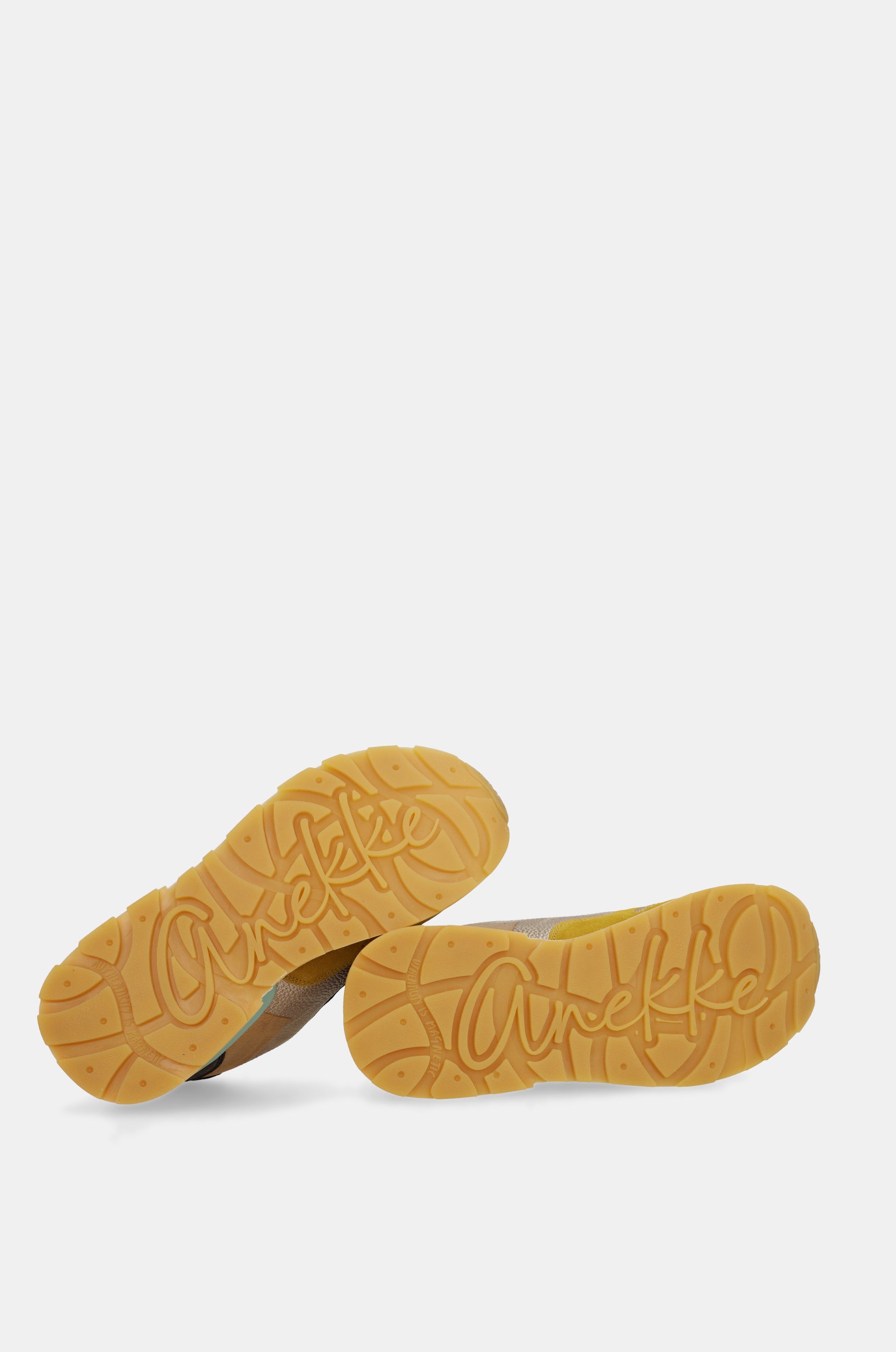 Yellow and gold Bloom sneakers