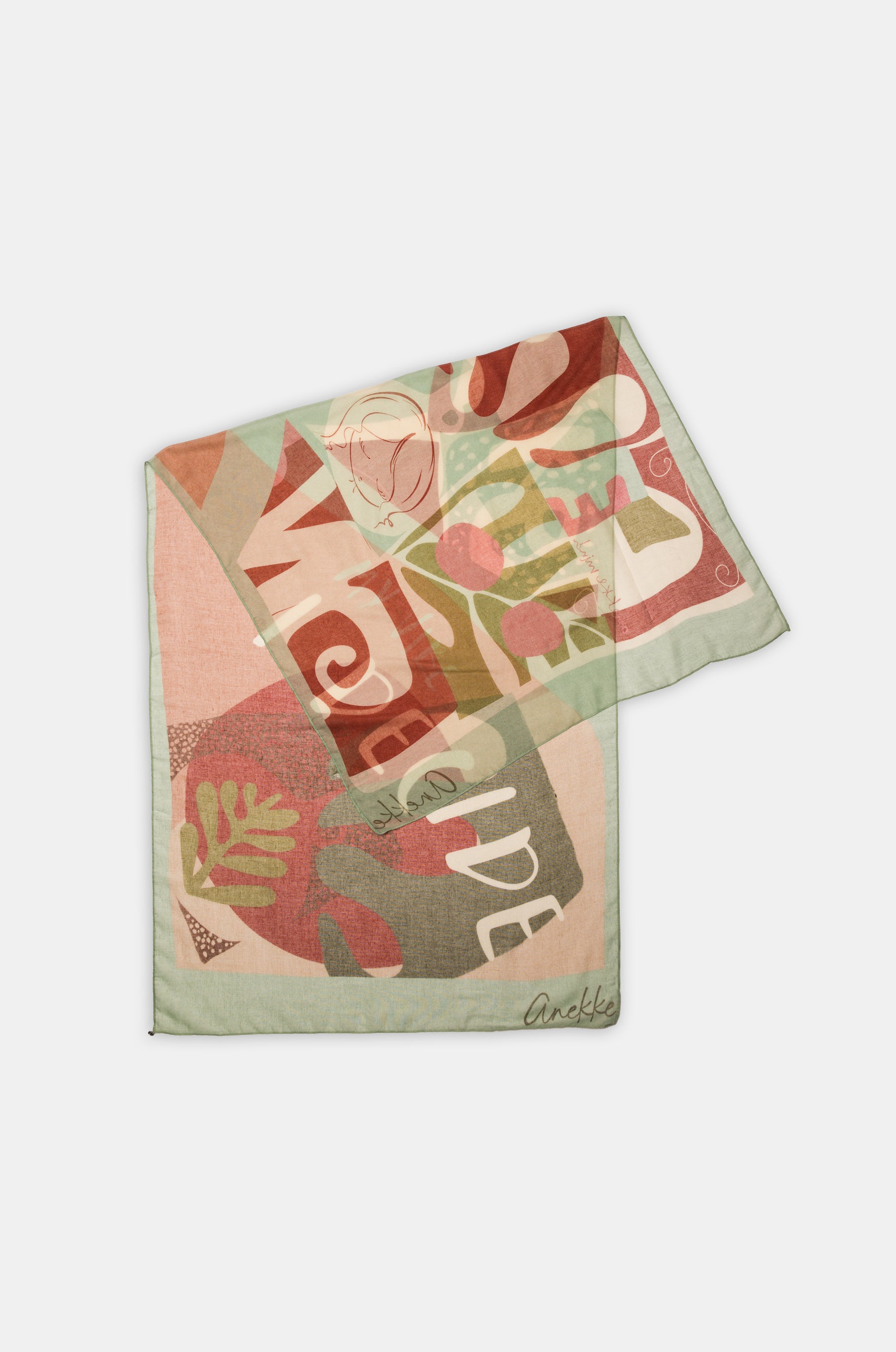 Green scarf Muse