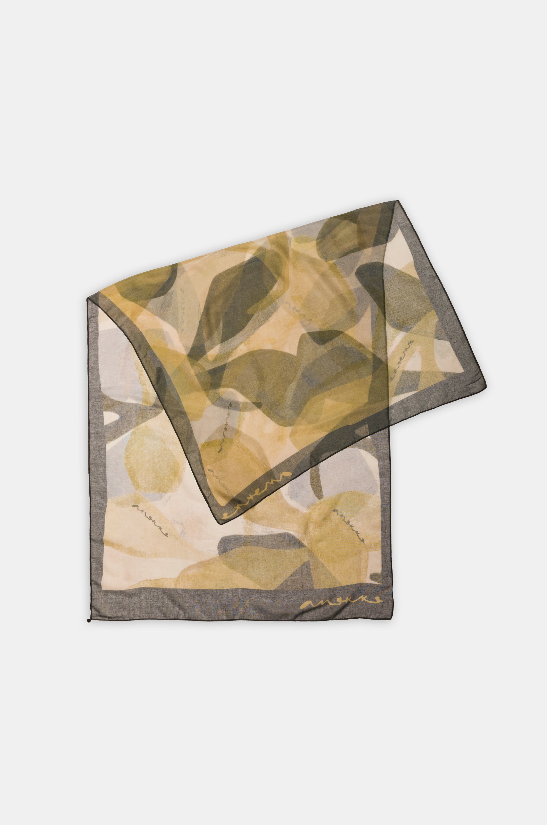 Brown scarf Bloom
