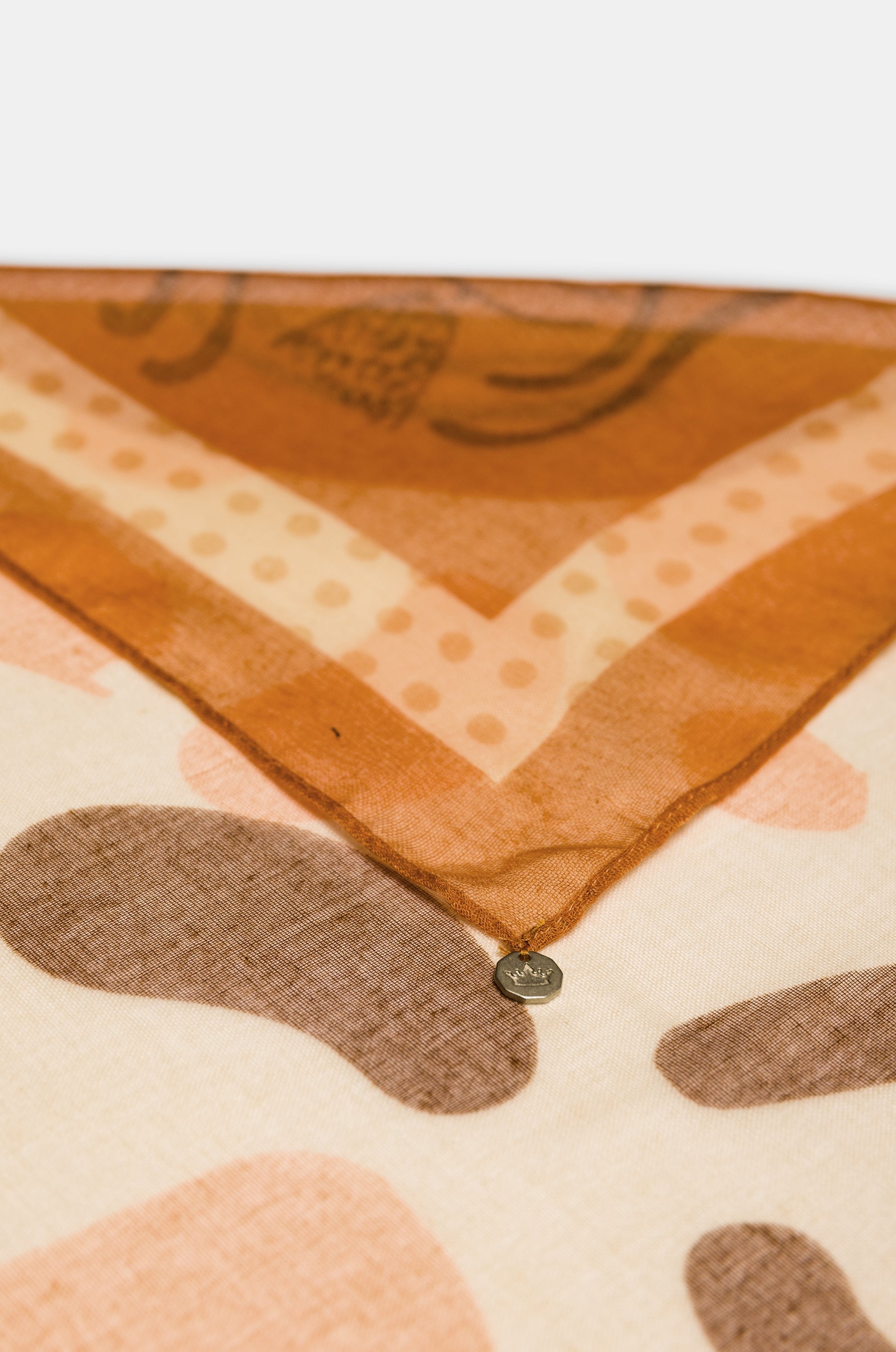 Printed scarf Gaia