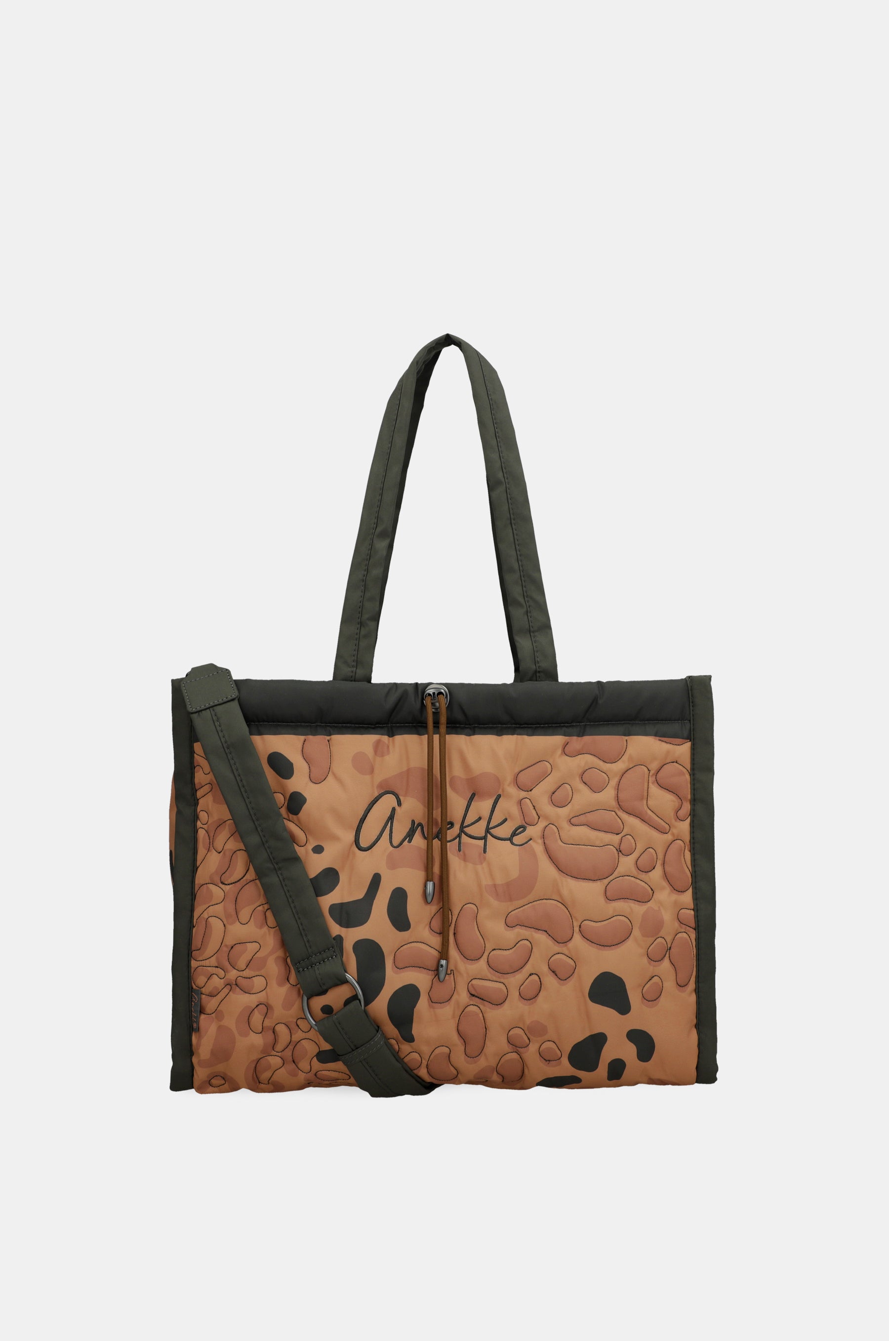 Terracotta quilted bag