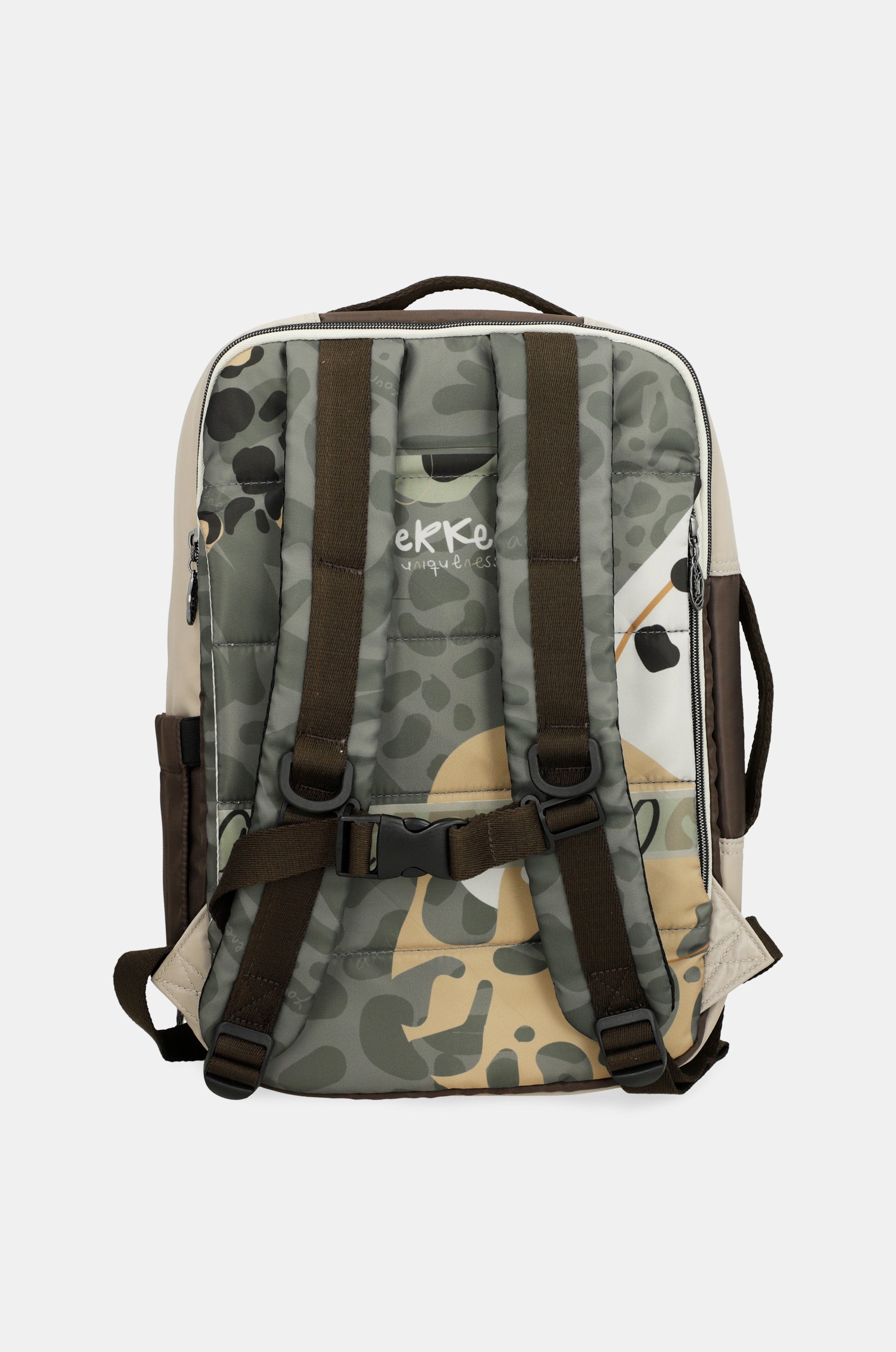 Printed travel backpack Gaia