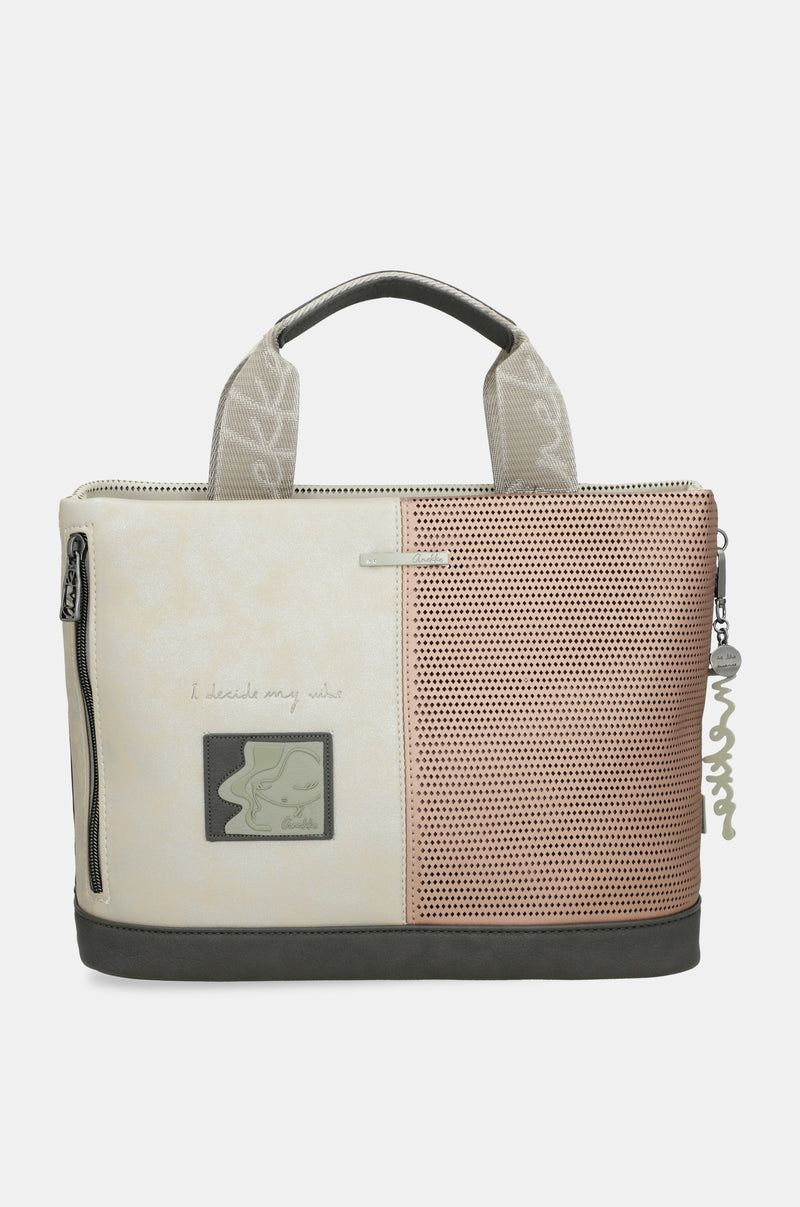 Short-handle bag Symmetra