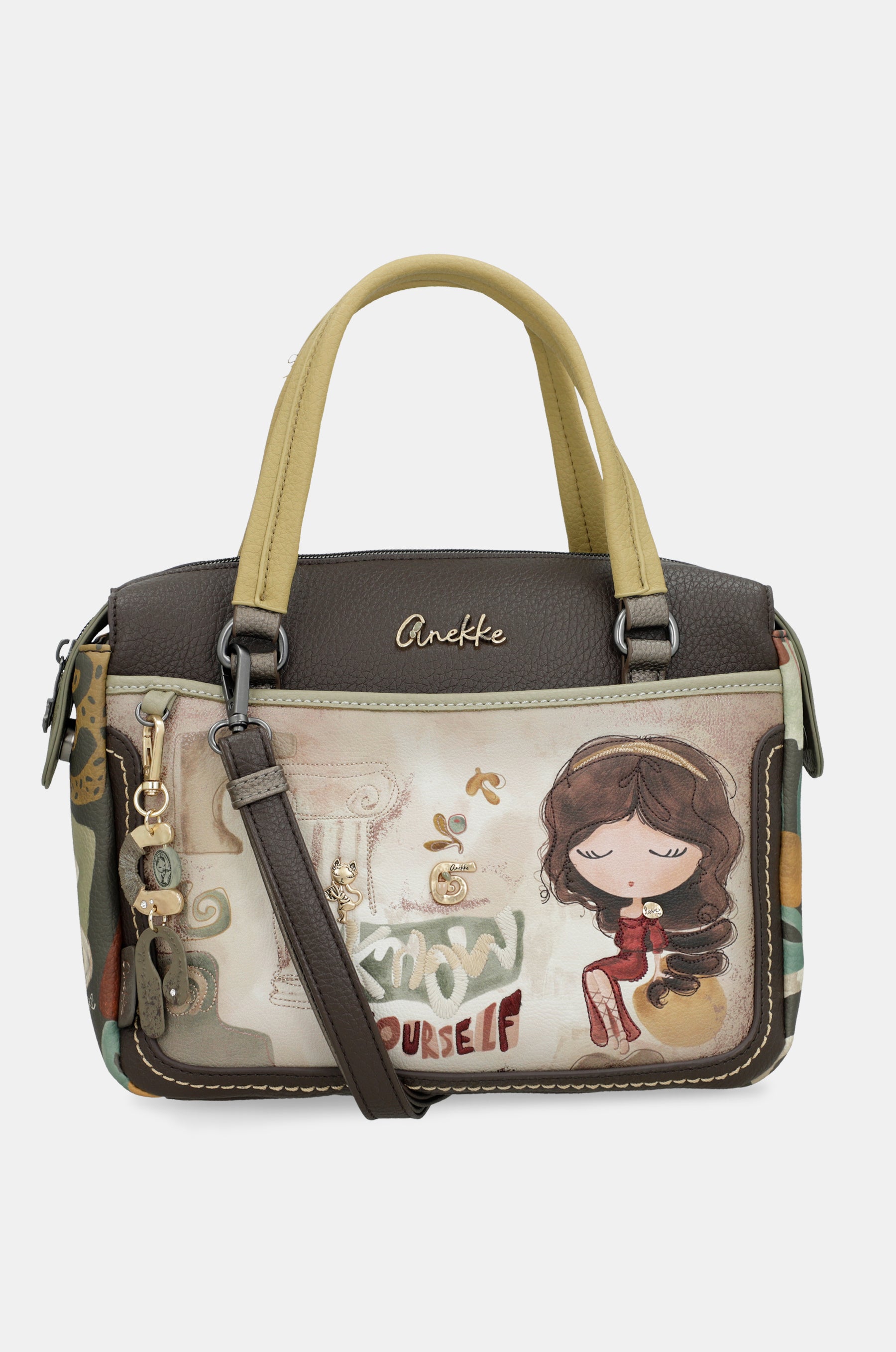 Short-handle bag and crossbody bag Muse