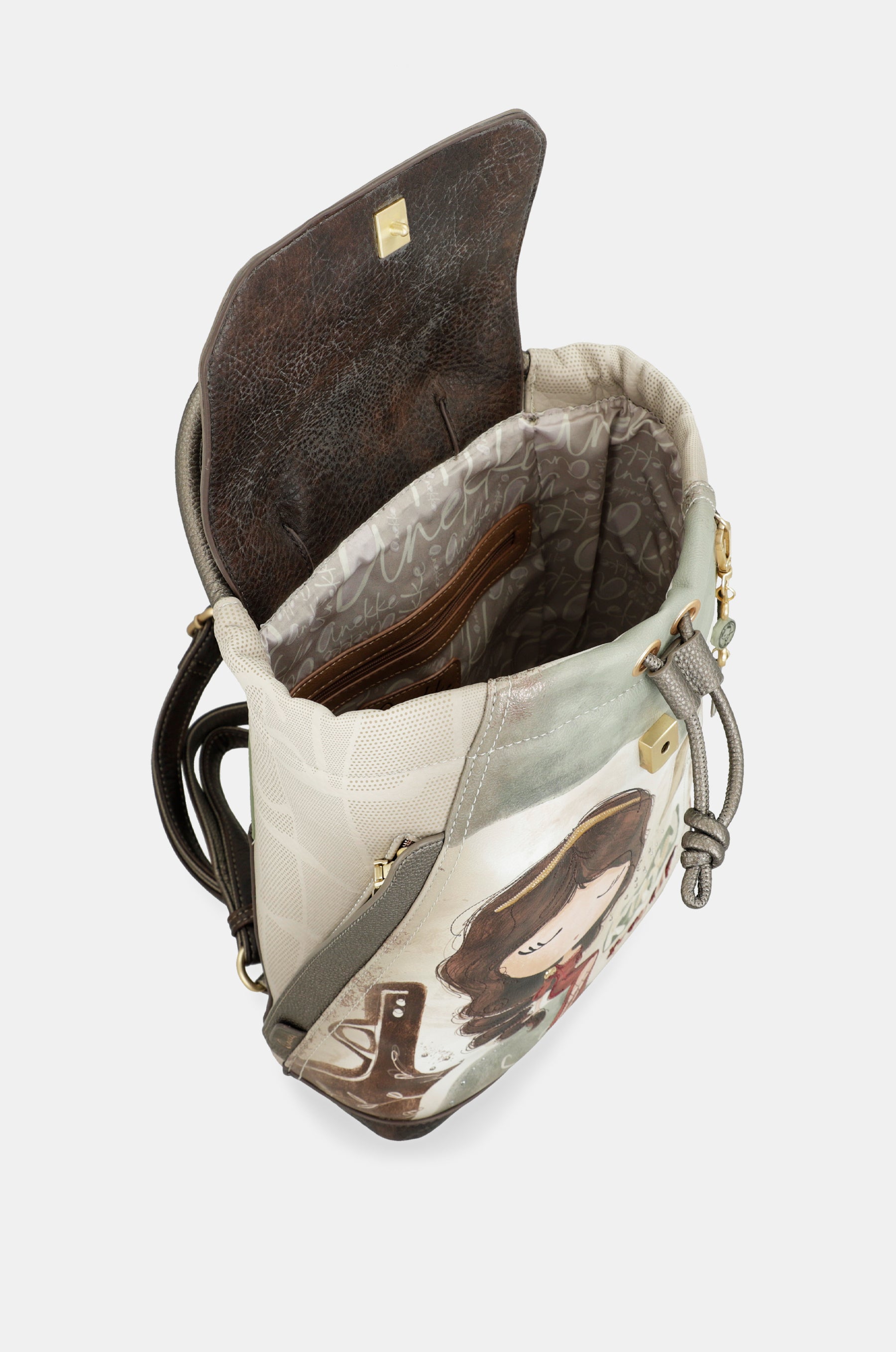 Backpack Muse with flap