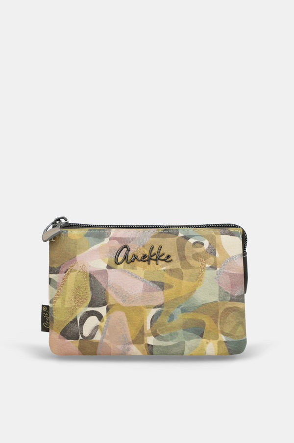 Triple-compartment purse Bloom