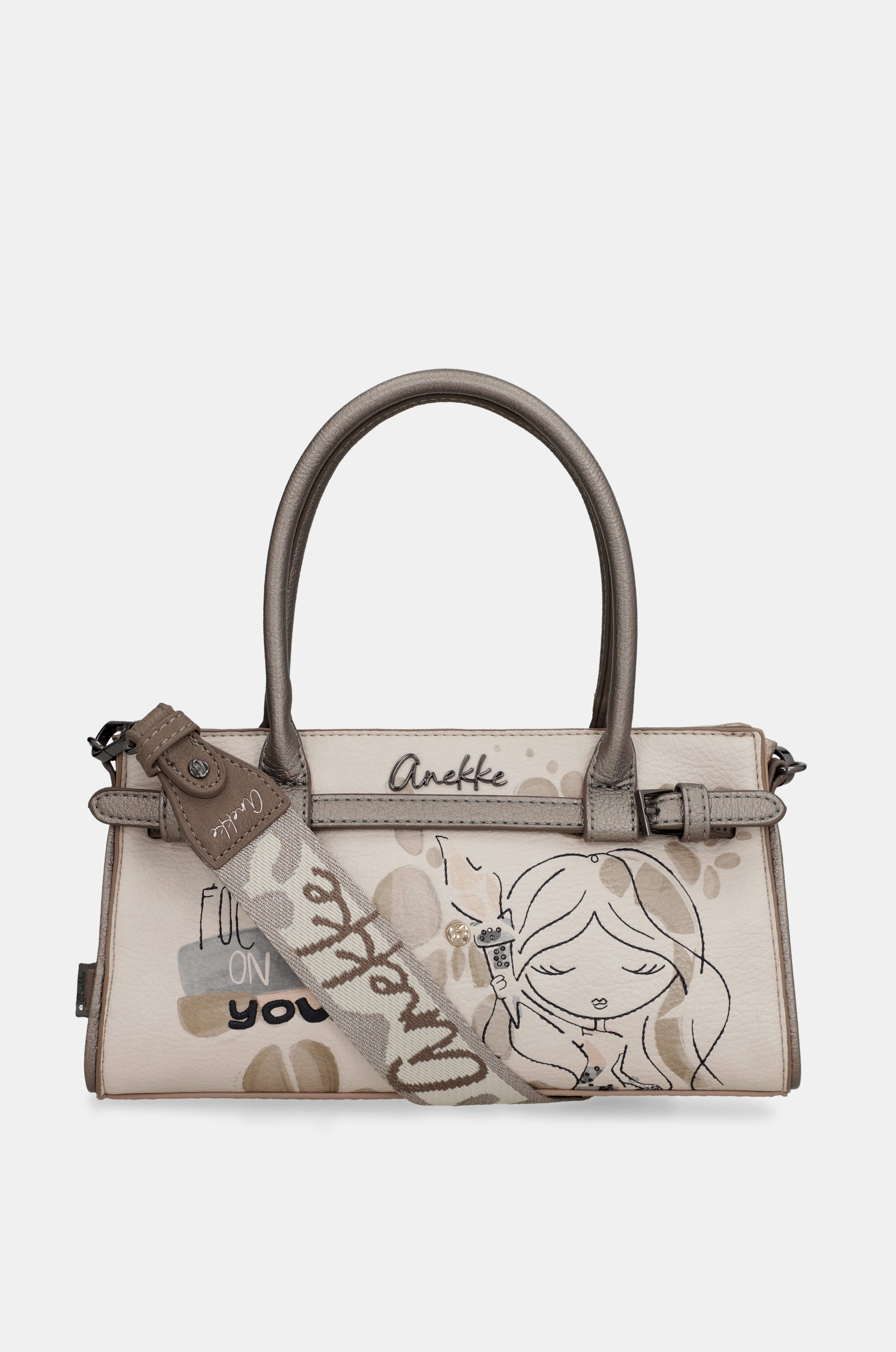 Double-handle bag and crossbody bag Olympia