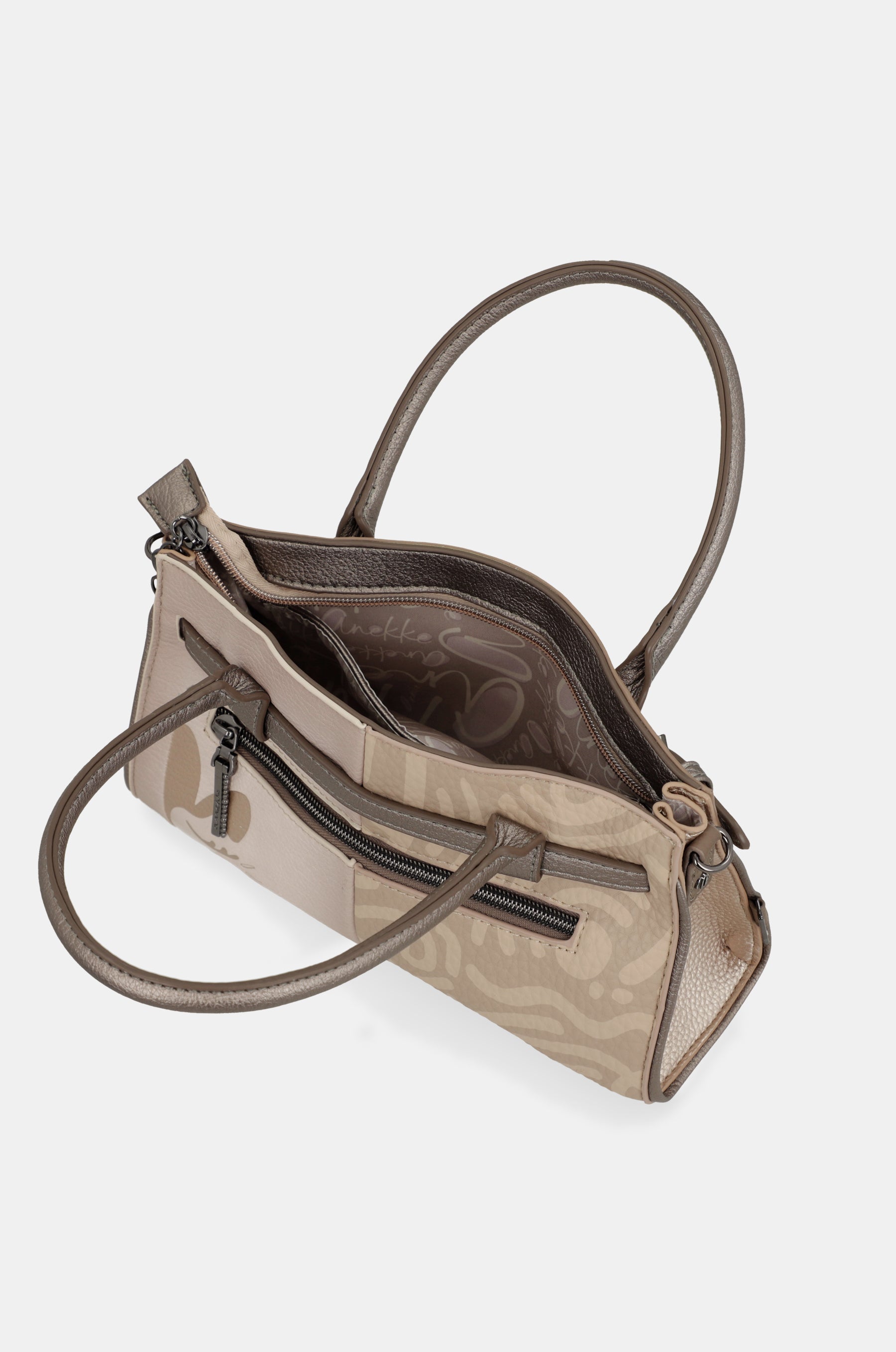 Double-handle bag and crossbody bag Olympia