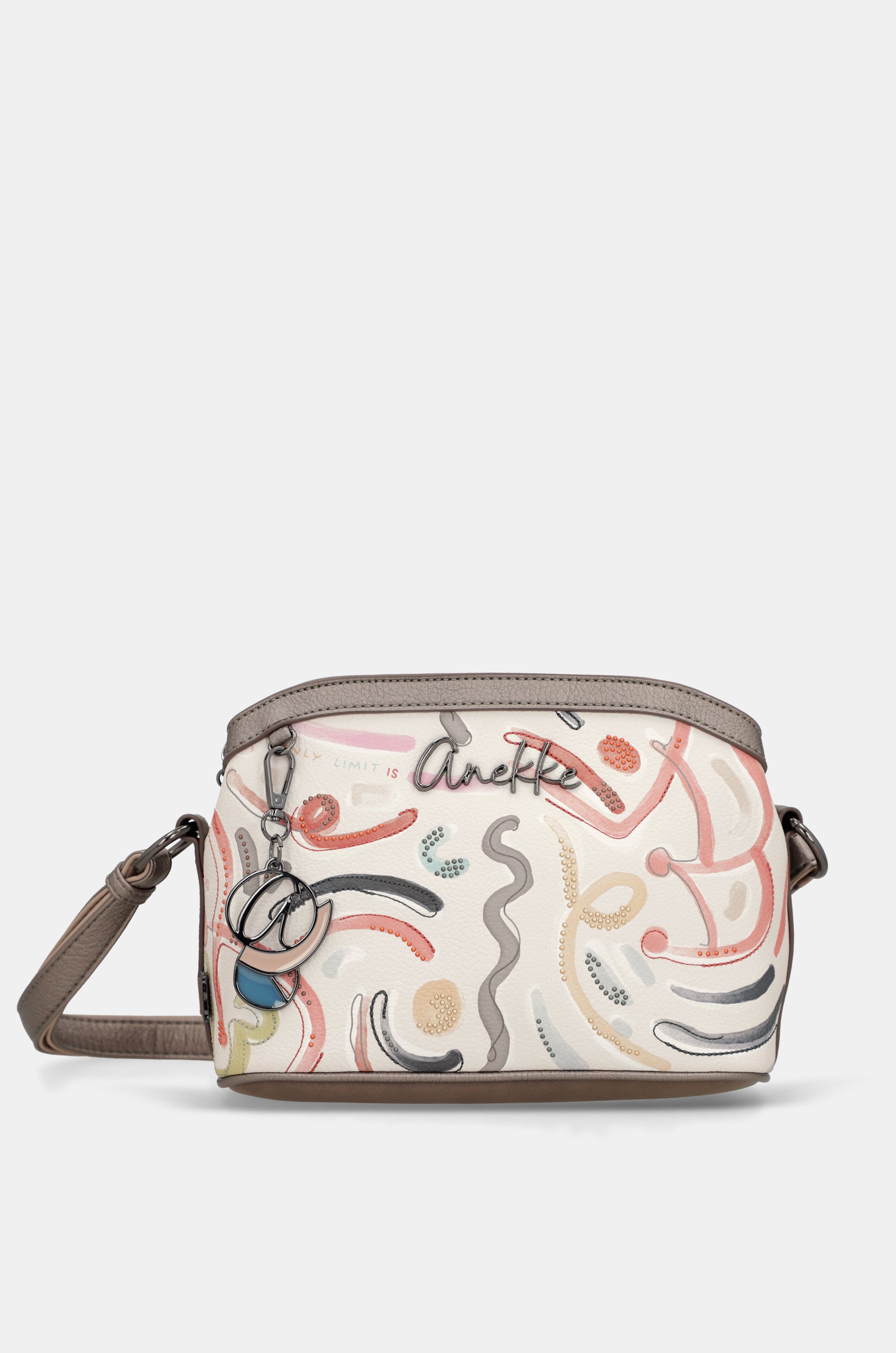 Triple-compartment crossbody bag Olympia