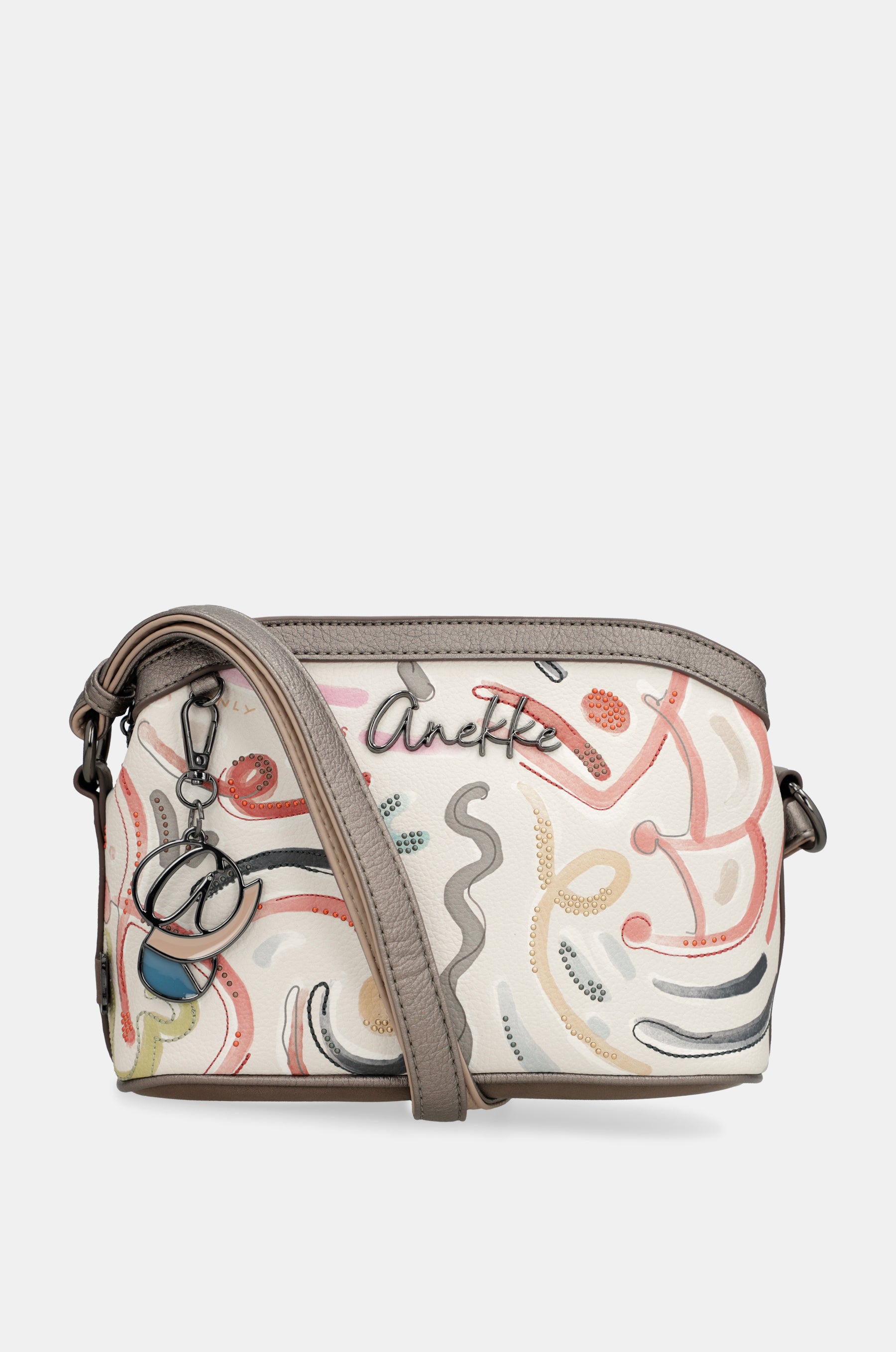 Triple-compartment crossbody bag Olympia