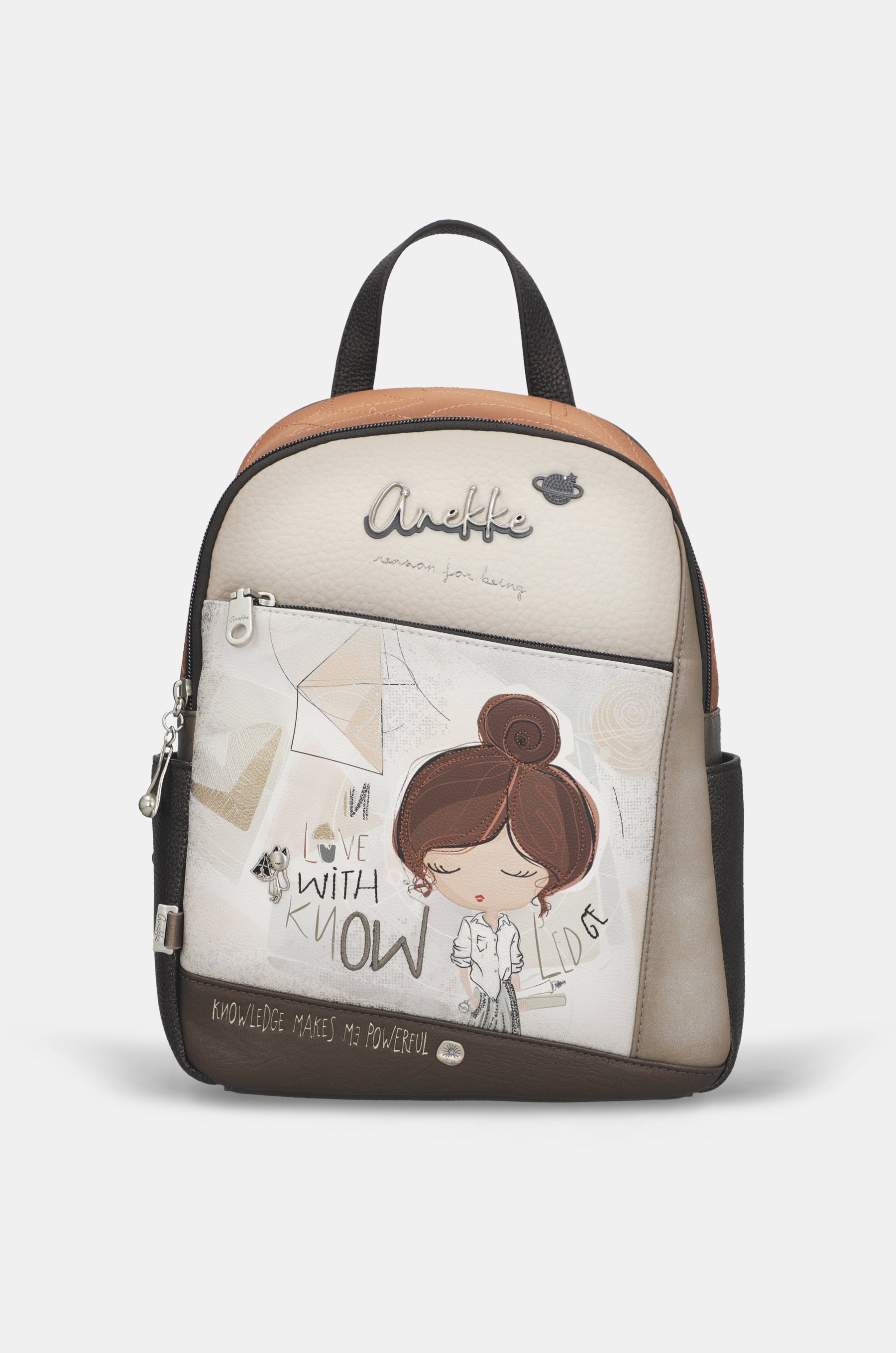 Printed backpack Sophia