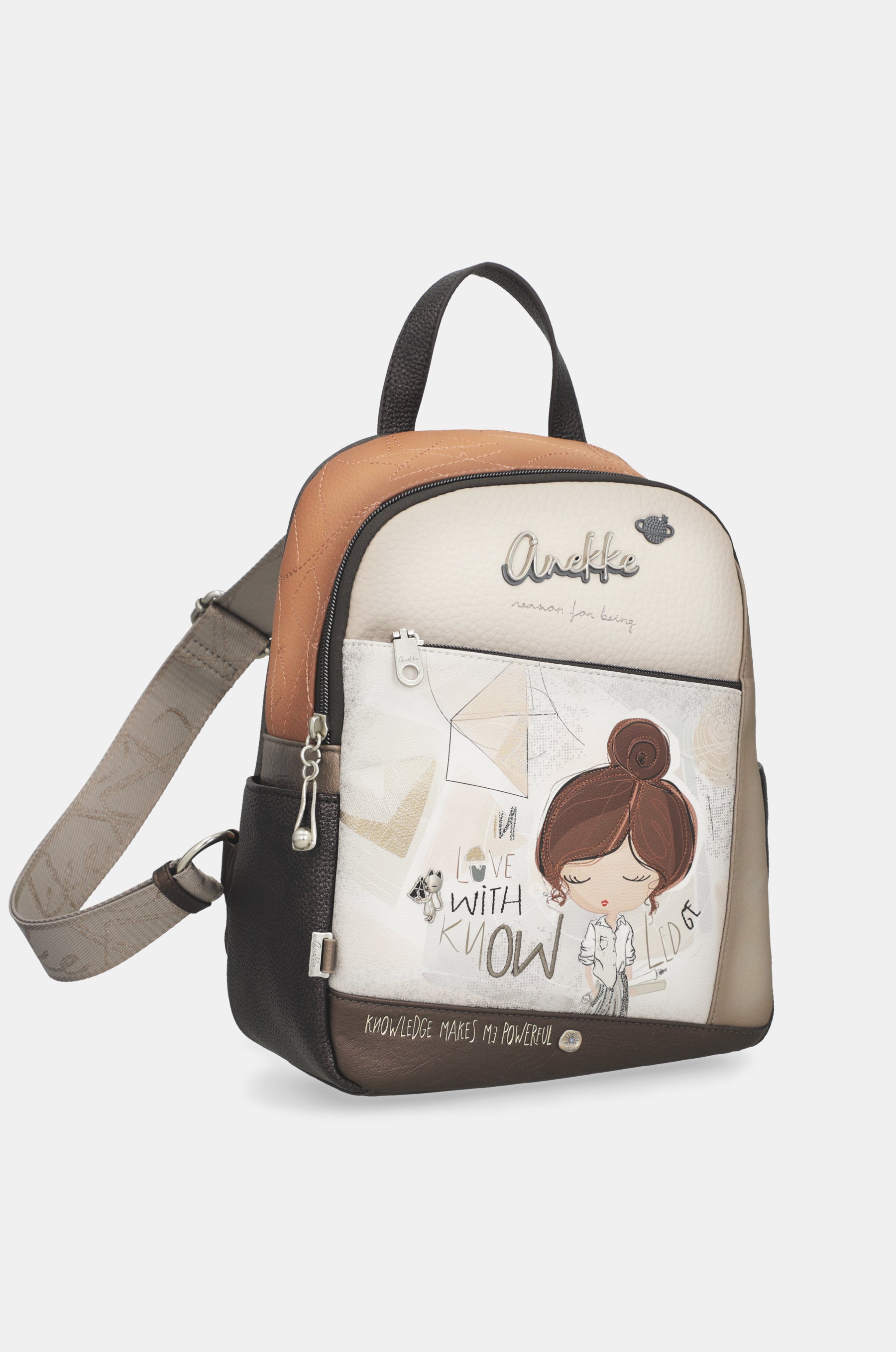 Printed backpack Sophia