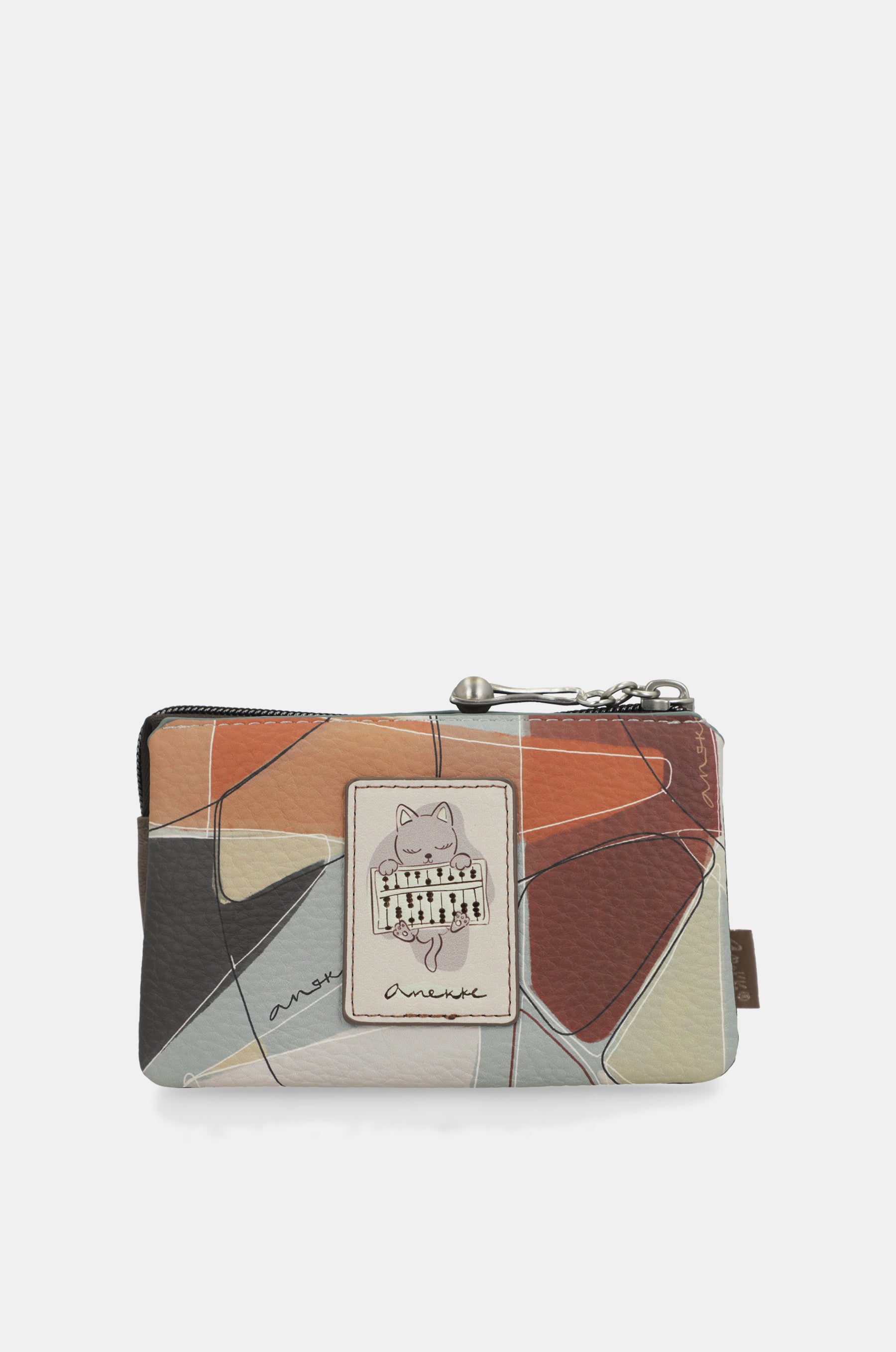 Triple-compartment purse Sophia