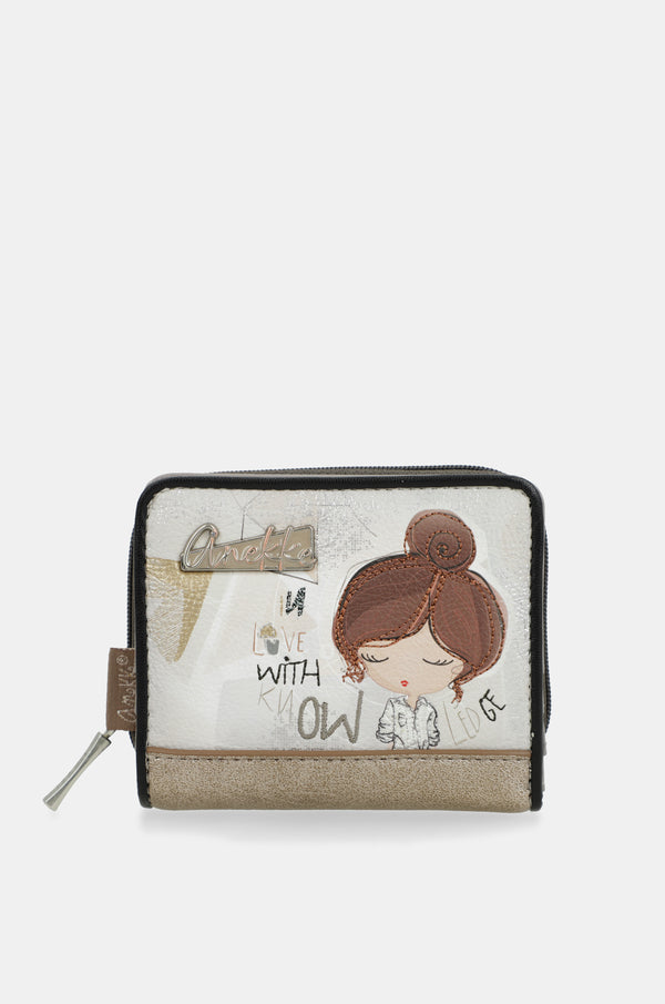 Small rigid RFID wallet Sophia