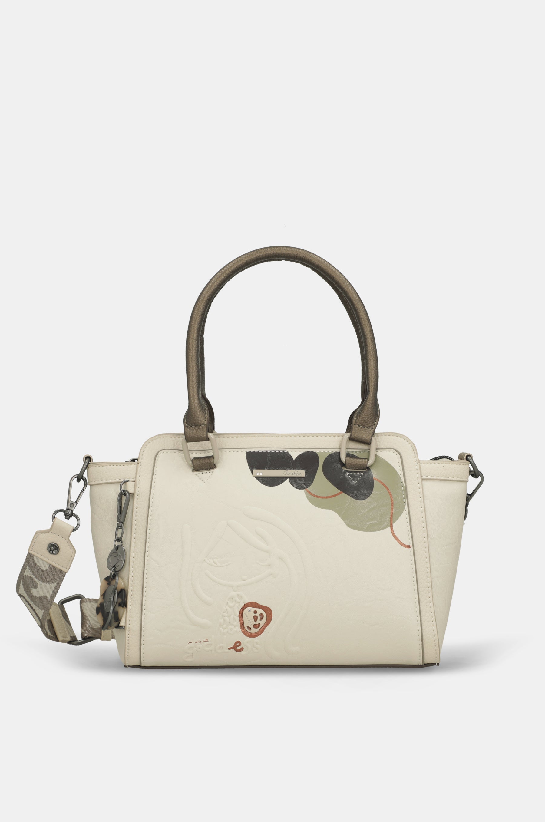 Short-handle bag and crossbody bag Gaia