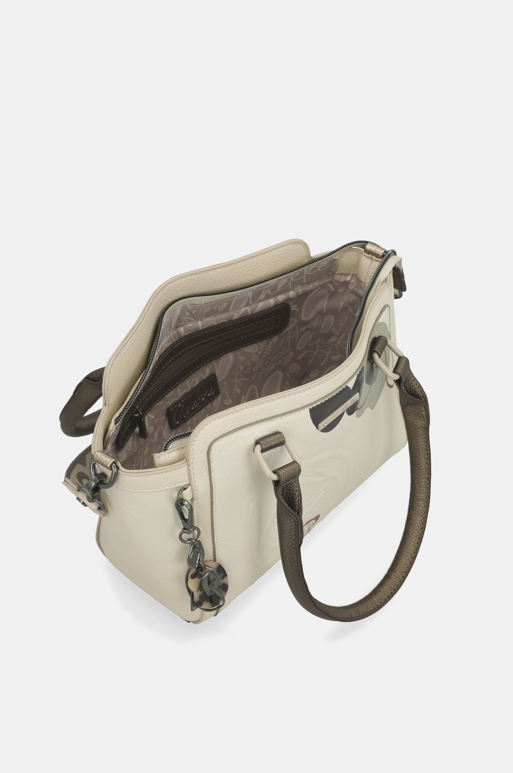 Short-handle bag and crossbody bag Gaia