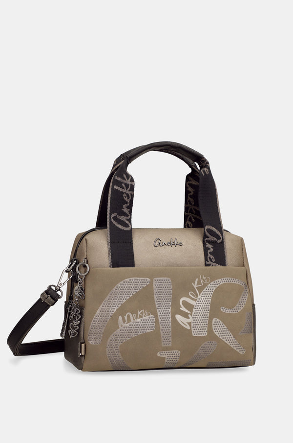 Short-handle bag Taupe