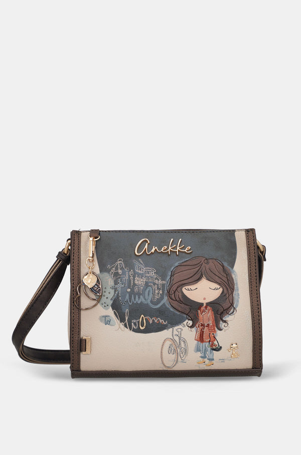Printed crossbody bag Tulip