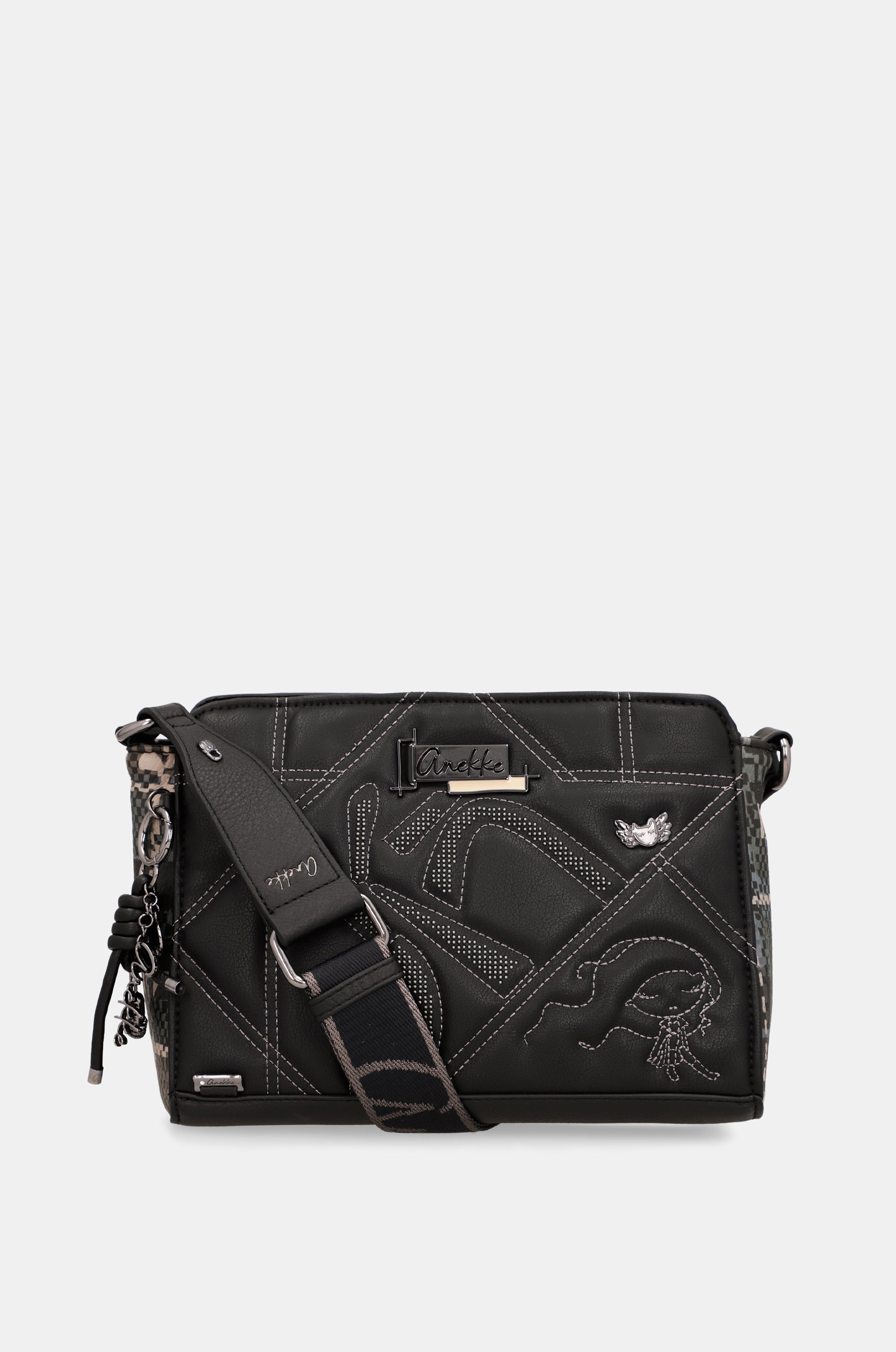 Medium crossbody bag Iron