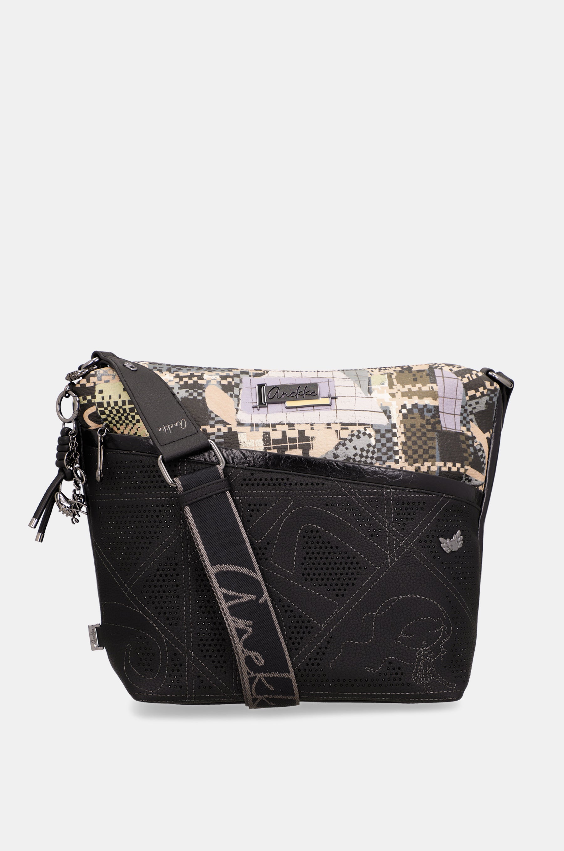 Large crossbody bag Iron